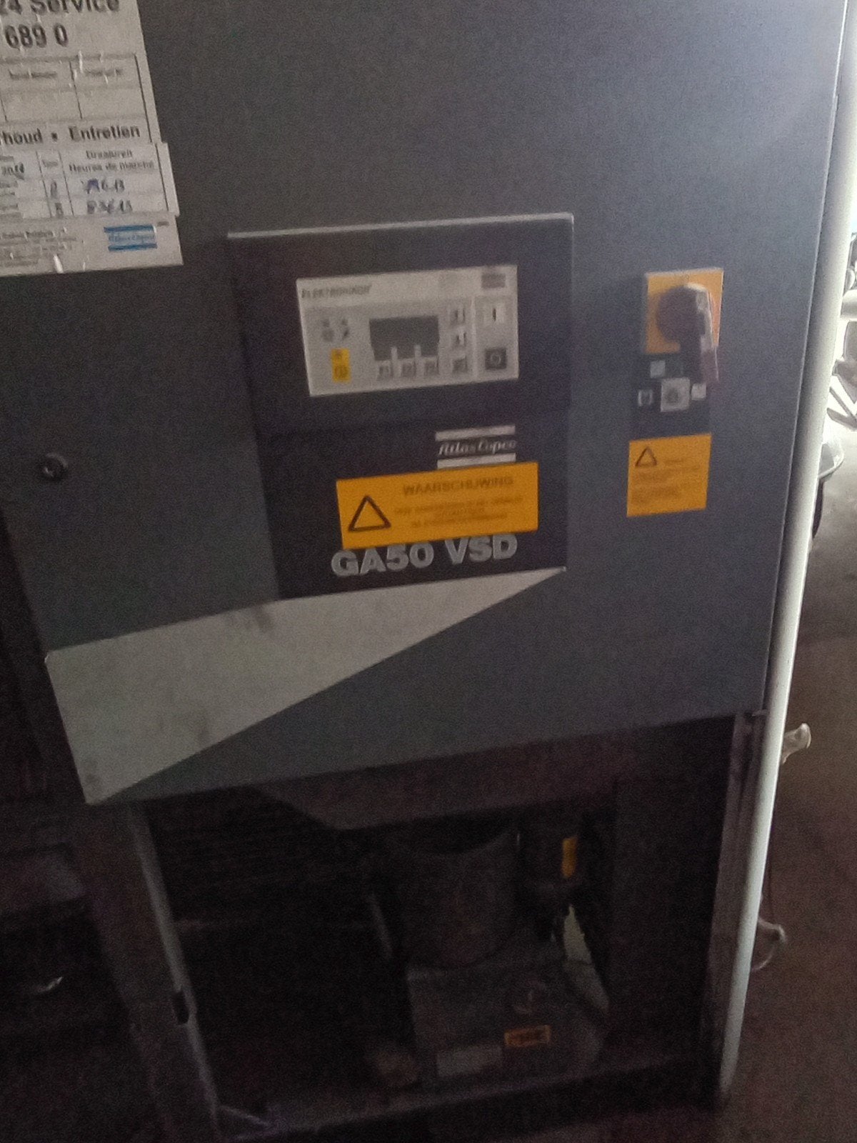 Atlas Copco  schroefcompressor, Autres marques, Enlèvement, Utilisé, Autres types