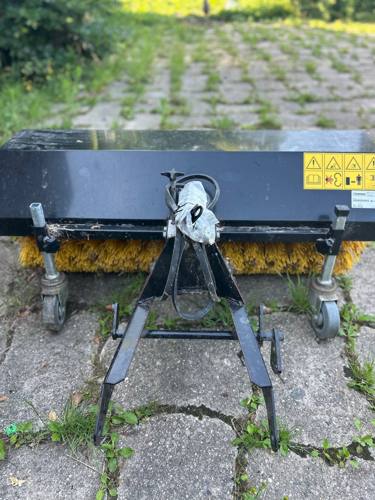 Brosse de balayage Stiga pour tracteur de jardin (neuve), Enlèvement, Neuf