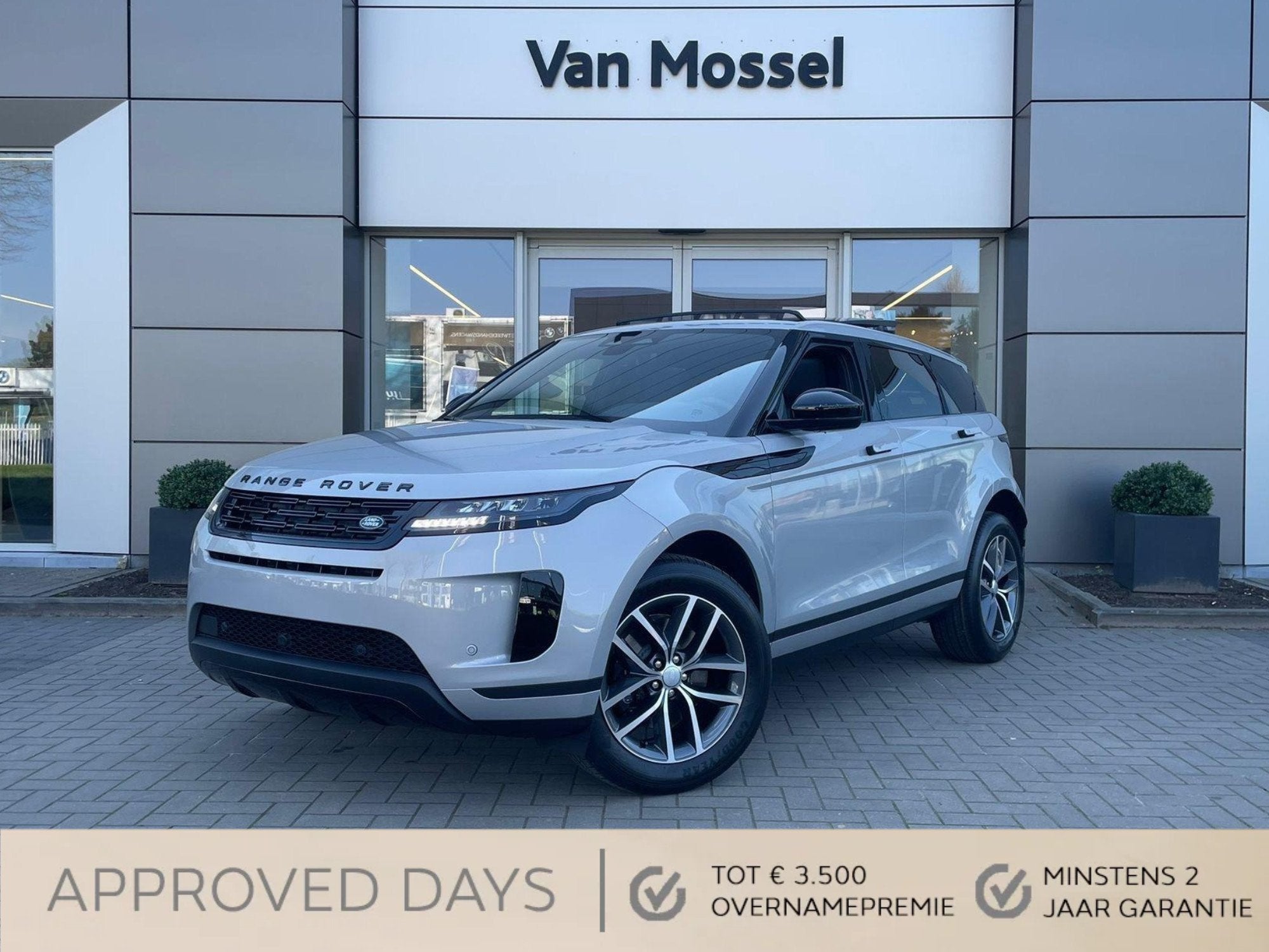 Land Rover Range Rover Evoque P160 S FWD Auto. 26.5MY, Autos, Cuir, Argent ou Gris, Achat, Entreprise