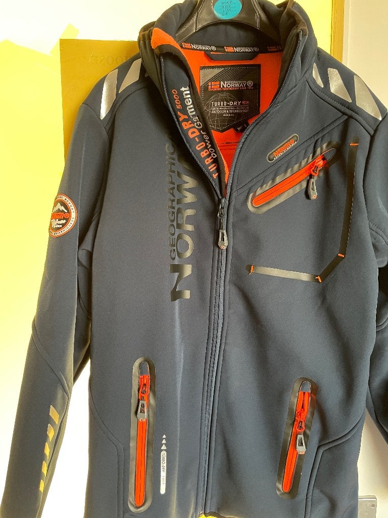 Herenjas Norway, Maat Smal►, Ophalen, Zo goed als nieuw, Maat 46 (S) of kleiner, Blauw