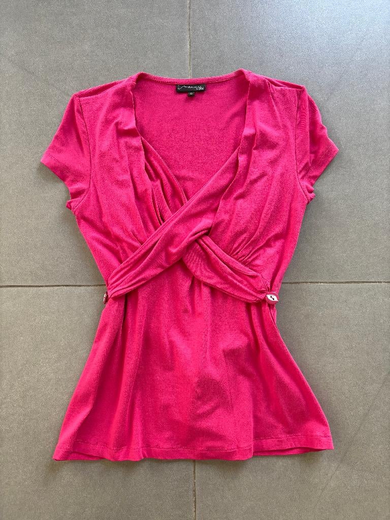 Borstvoedingstopje in perfecte staat - maat XS, Zo goed als nieuw, Roze, Shirt of Top, Ophalen of Verzenden