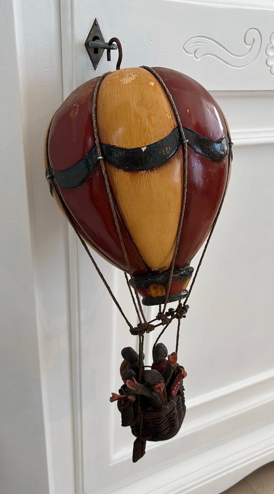 Vintage Hot Air Balloon – 43 cm, Ophalen of Verzenden