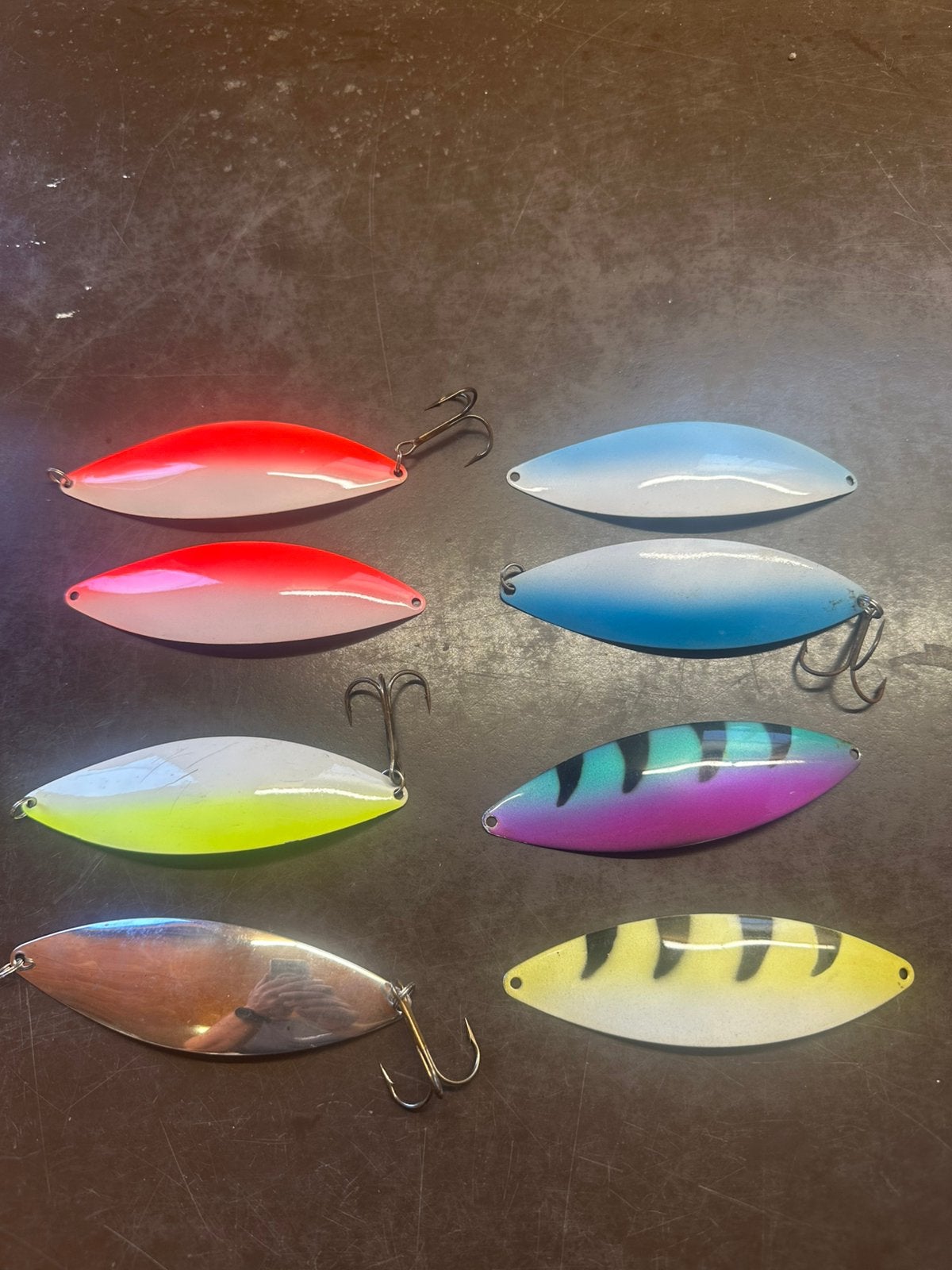 8x Pako LS snoek lepels te koop., Watersport en Boten, Hengelsport | Roofvissen, Ophalen