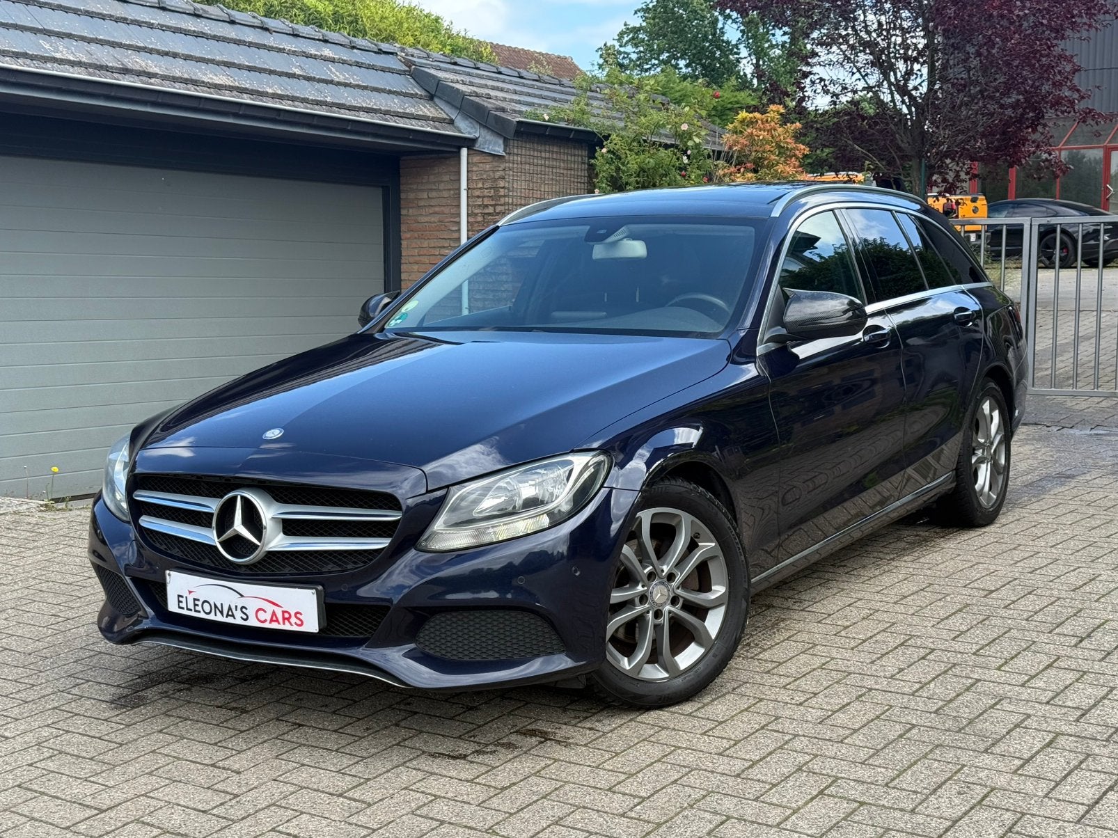 Mercedes-Benz C200 cdi euro6 panoramadak, Auto's, 100 kW, Achterwielaandrijving, 4 cilinders, Blauw