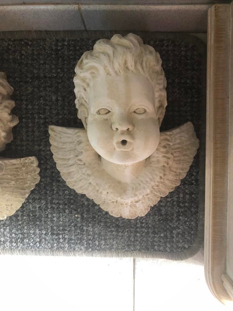 2 Engelen om te omhoog te gangen, Antiek en Kunst, Ophalen