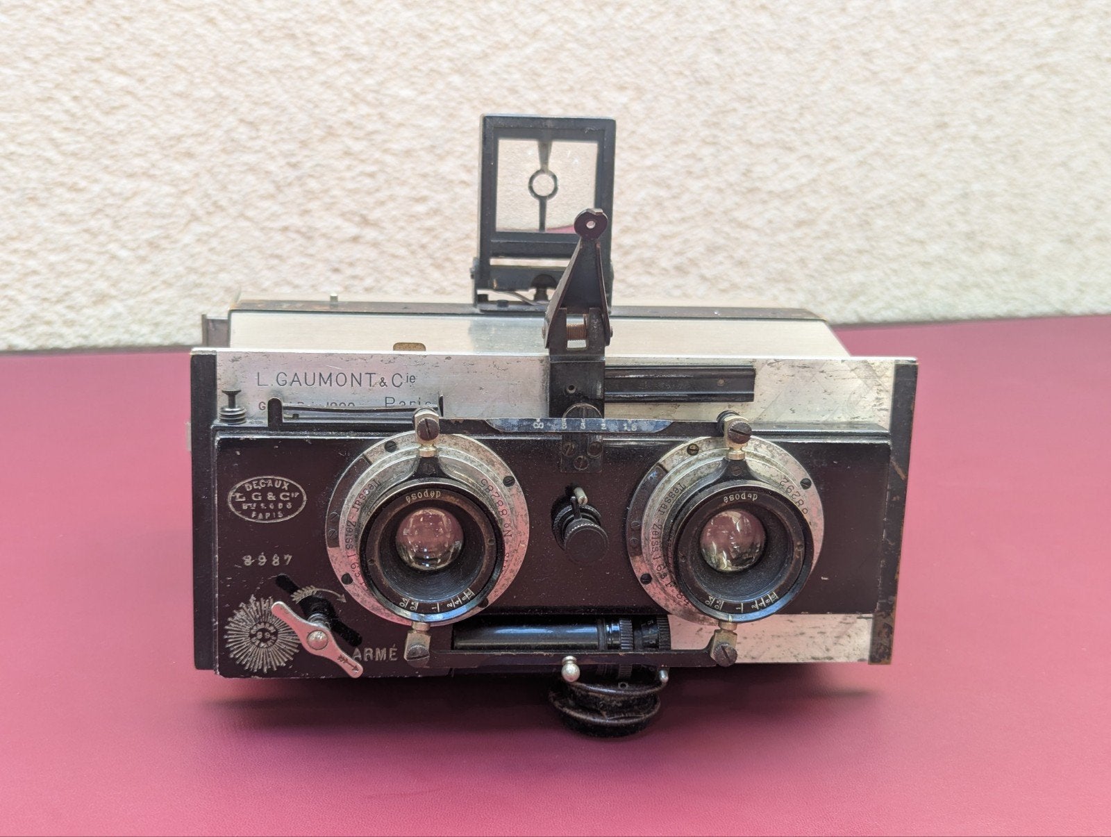 Gaumont Stereo Spido (avec fonction panoramique), Enlèvement, Utilisé