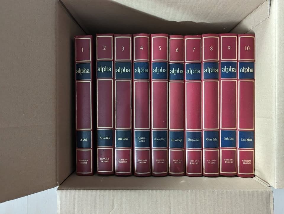 Encyclopédie Alpha - tome 1 à 15, Livres, Série complète, Grange Batelière, Enlèvement ou Envoi, Général