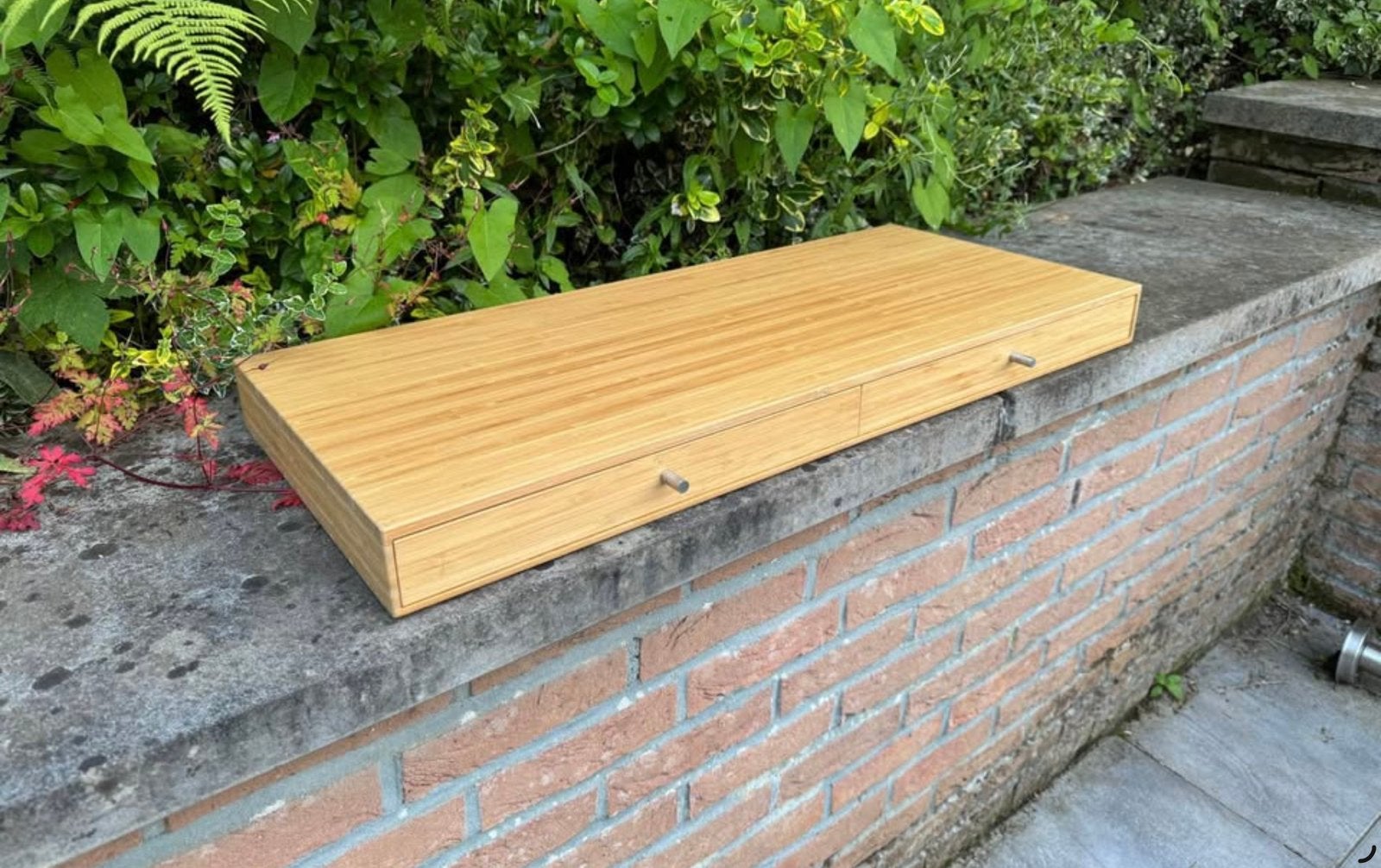 Boîte de rangement IKEA en bambou, Enlèvement, Comme neuf, Bambou