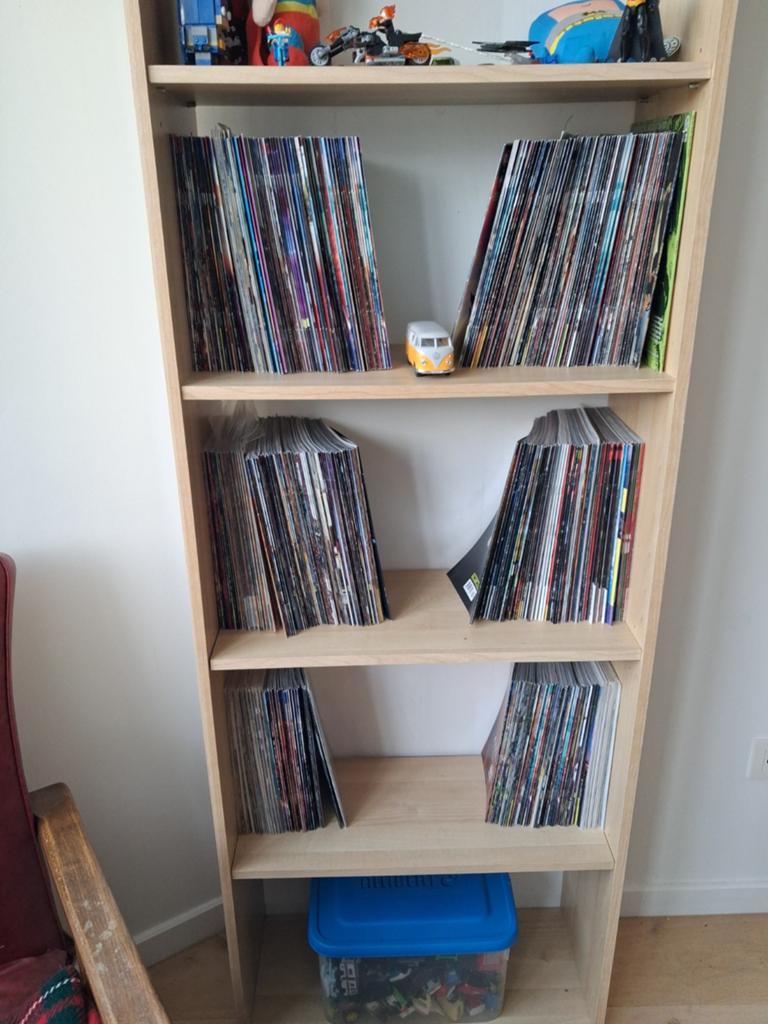 500 US comics, Livres, Enlèvement