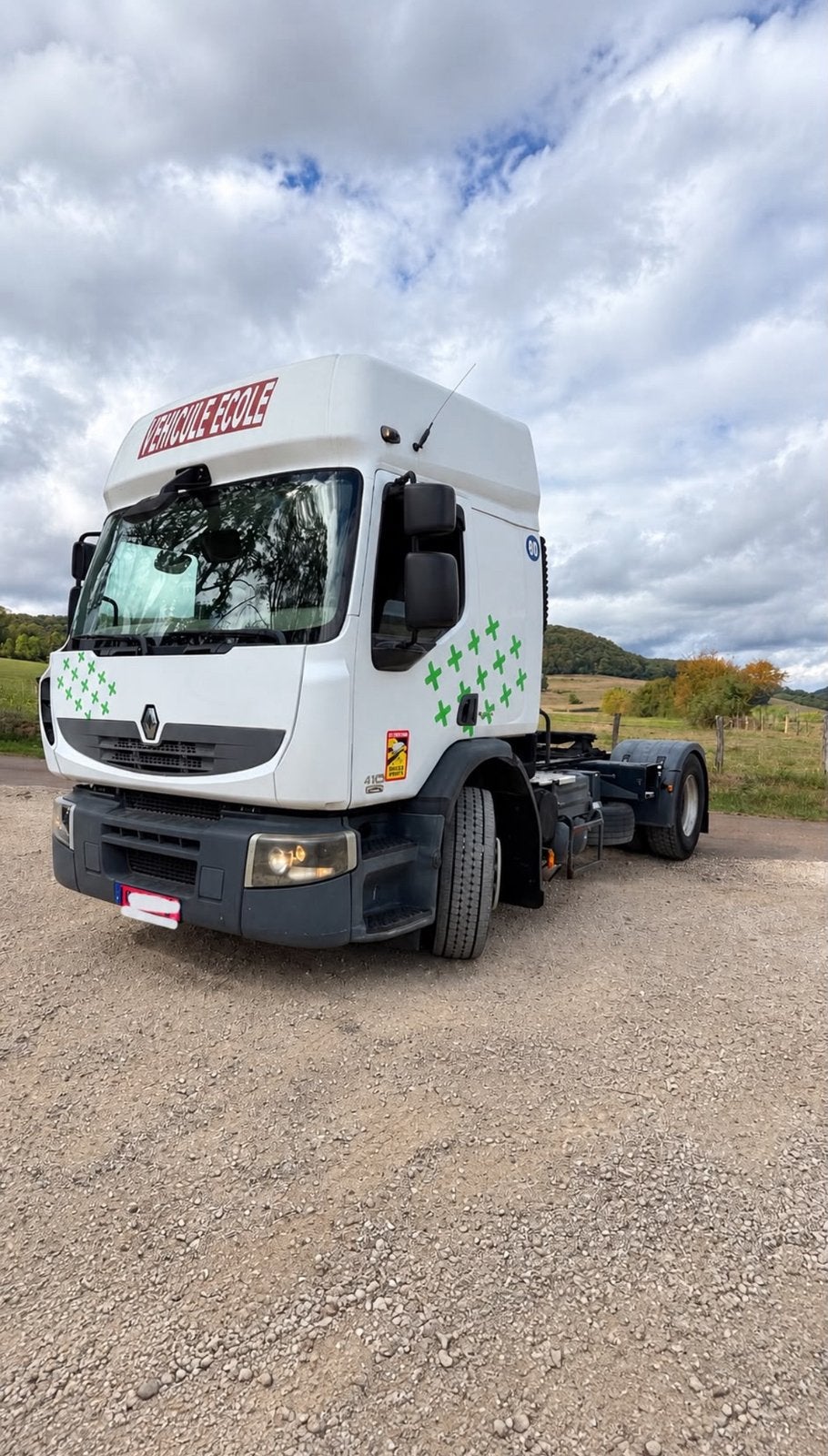 Tracteurs Renault, Enlèvement