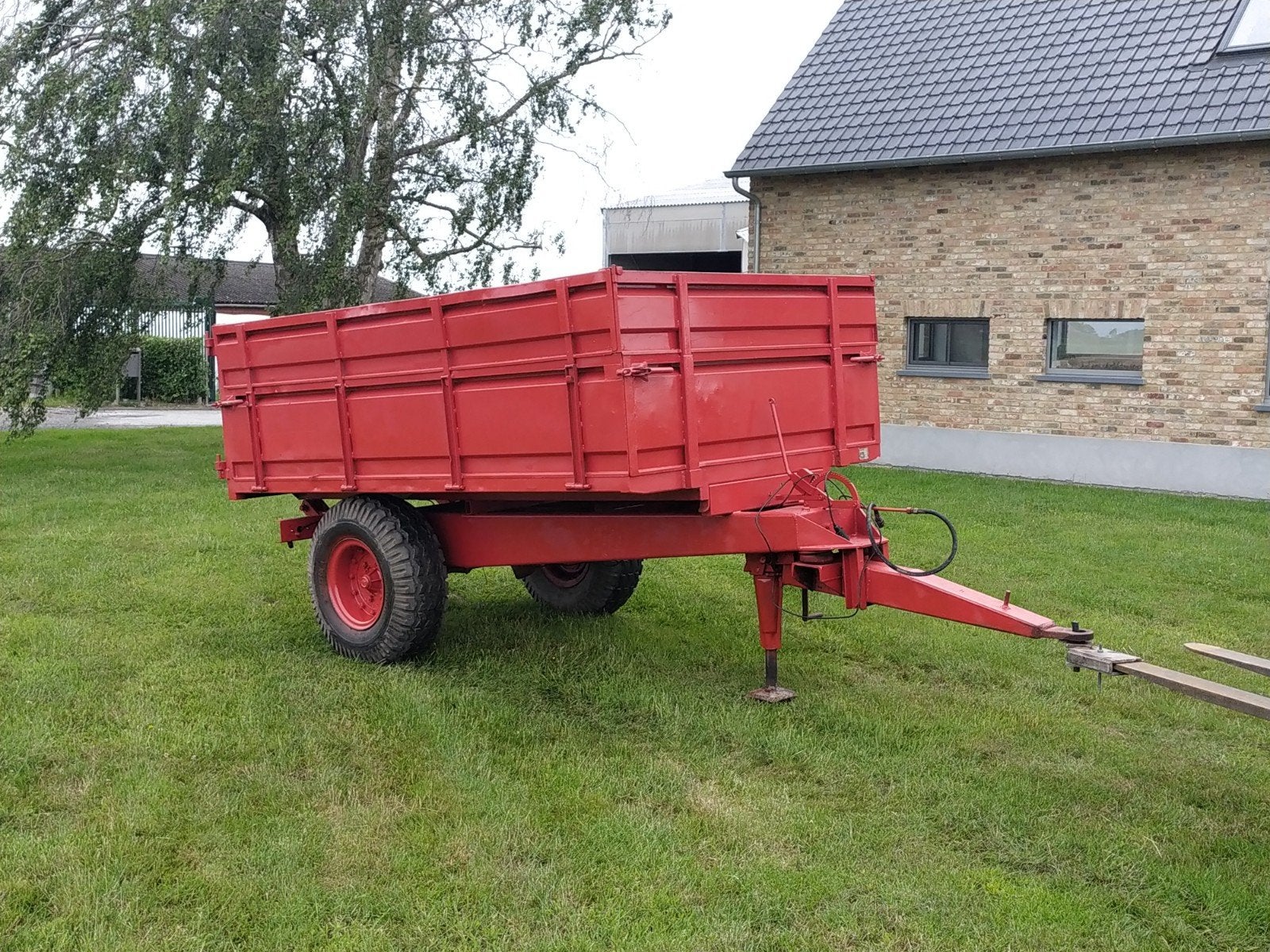 kipkar 5ton grignon, Ophalen
