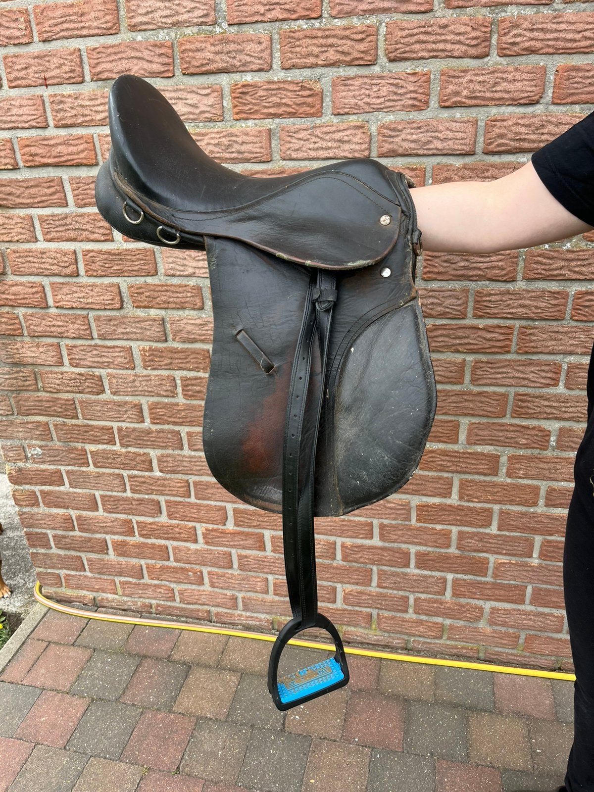 Zadel voor welsh B pony, Animaux & Accessoires, Vêtements d'équitation, Enlèvement, Comme neuf