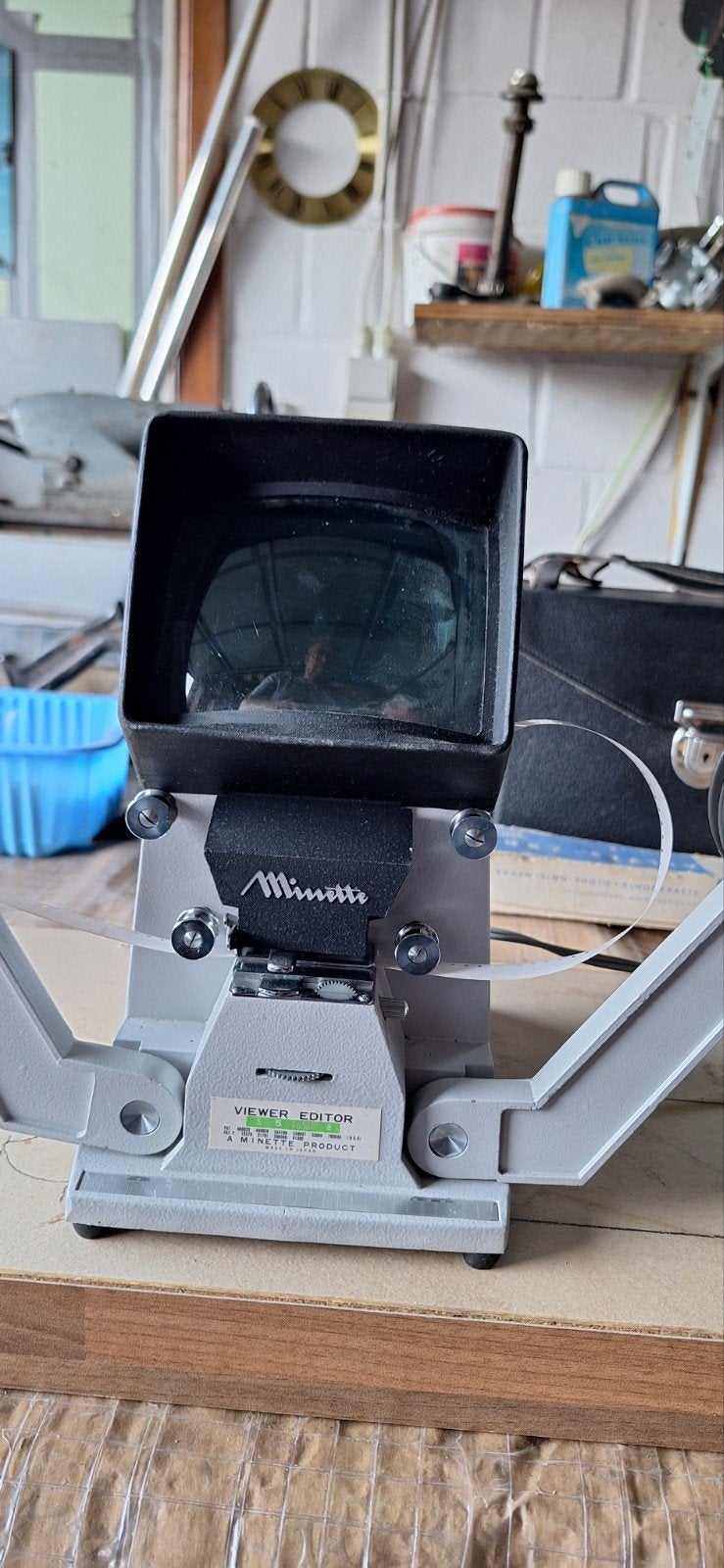 Heurtier filmprojector P6 24 super 8 + beaulieu 4008 zm, Enlèvement