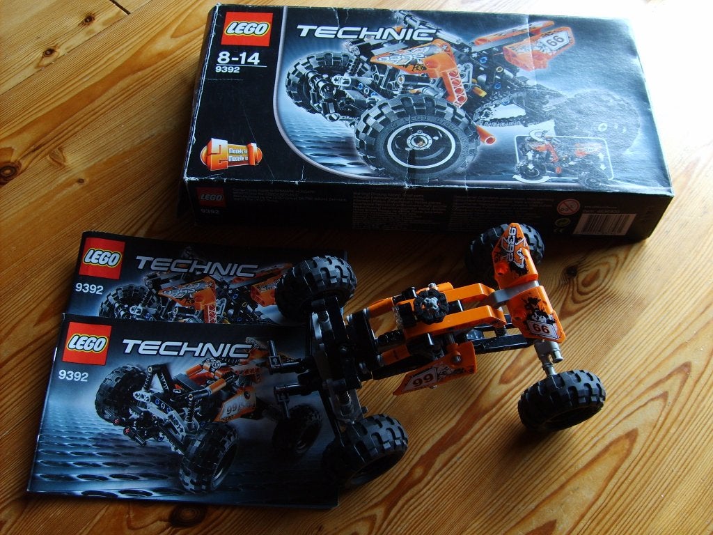 Lego 9392, Lego, Ophalen of Verzenden, Zo goed als nieuw, Compleet
