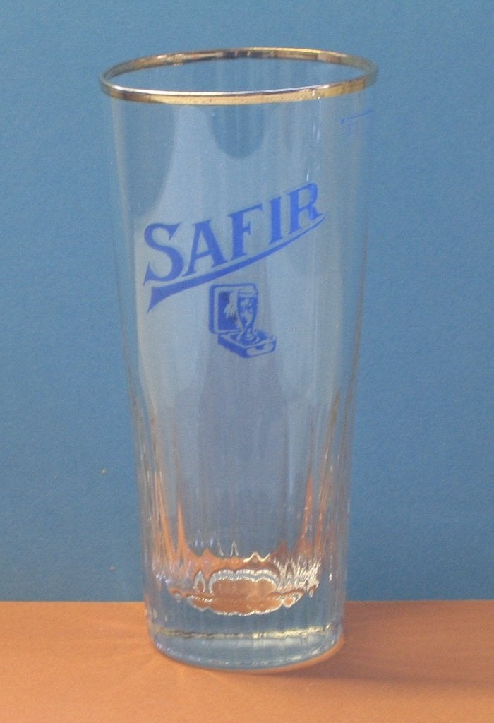 BIERGLAS SAFIR 516, Verzamelen, Ophalen, Gebruikt, Glas of Glazen, Overige merken