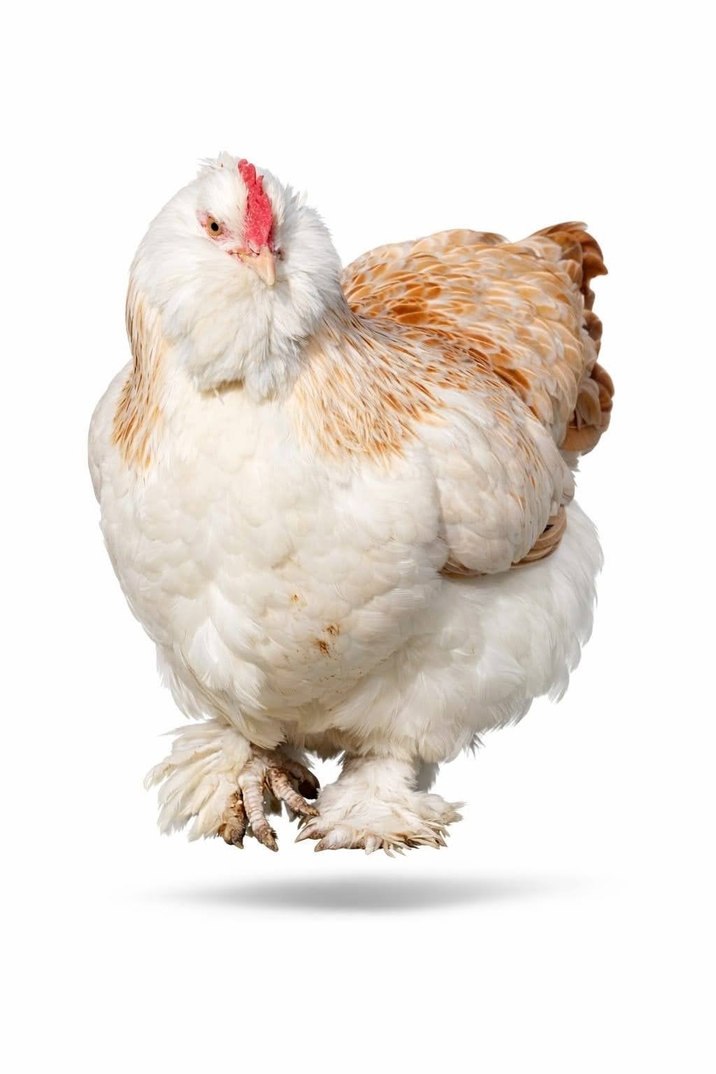 Faverolles groothoender kippen jonge hennen beschikbaar, Dieren en Toebehoren, Pluimvee, Vrouwelijk, Kip