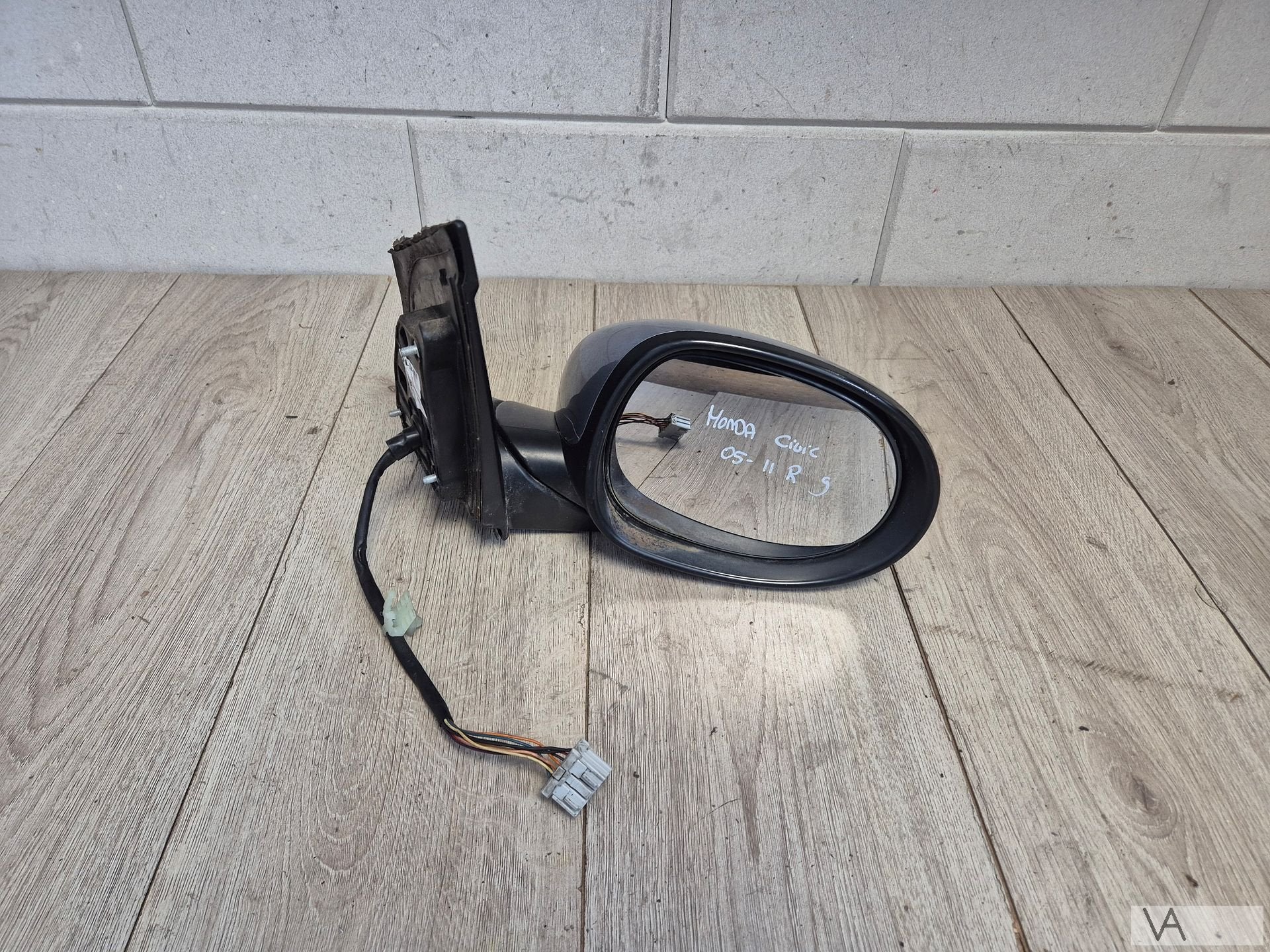 Spiegel rechts voor Honda Civic 2005 tot 2011 elek. inklap, Honda, Gebruikt, -, -