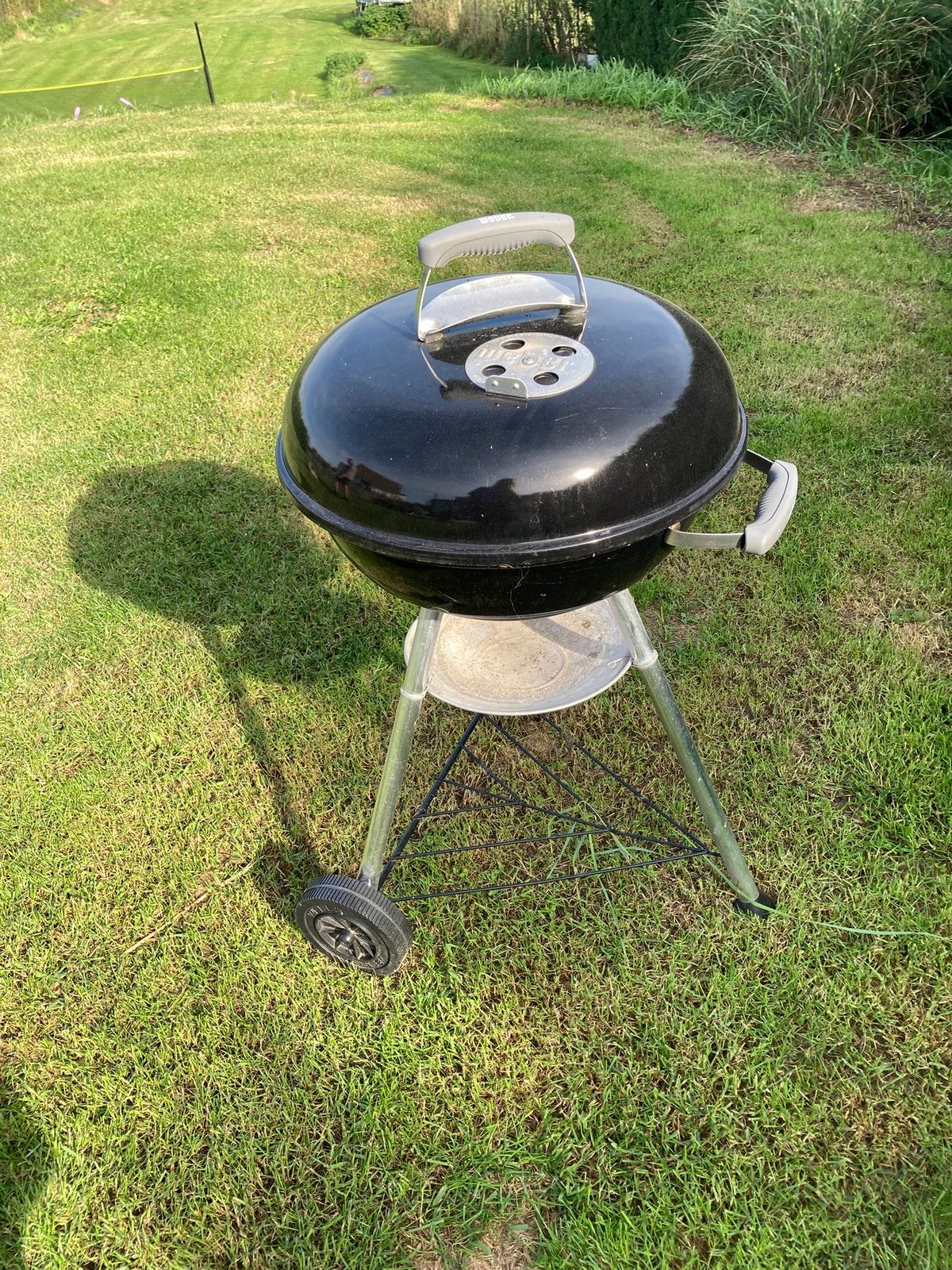 BBQ weber kettle, Tuin en Terras, Ophalen, Zo goed als nieuw