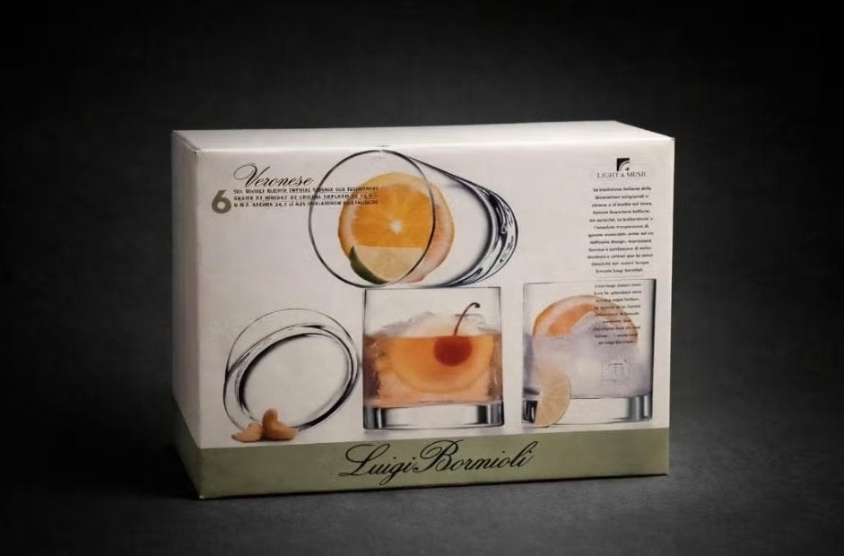 Verres Luigi Bormioli Veronese, lot de 6, Enlèvement, Neuf, Autres types