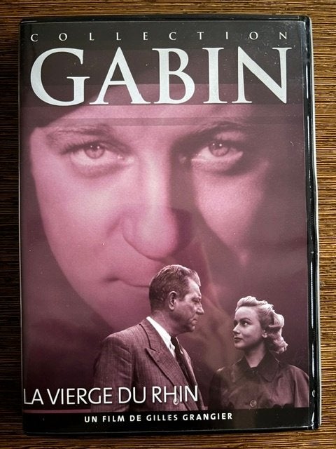 La Vierge du Rhin (Jean Gabin - Gilles Grangier), CD & DVD, À partir de 6 ans, Thrillers et Policier, Comme neuf, Enlèvement
