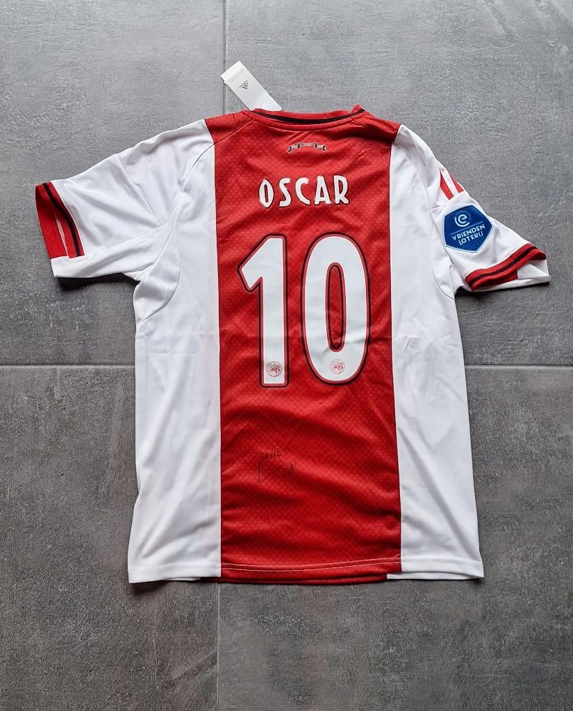 Shirt / voetbaltrui met handtekening; Oscar Gloukh # Ajax, Verzenden, Nieuw, Shirt