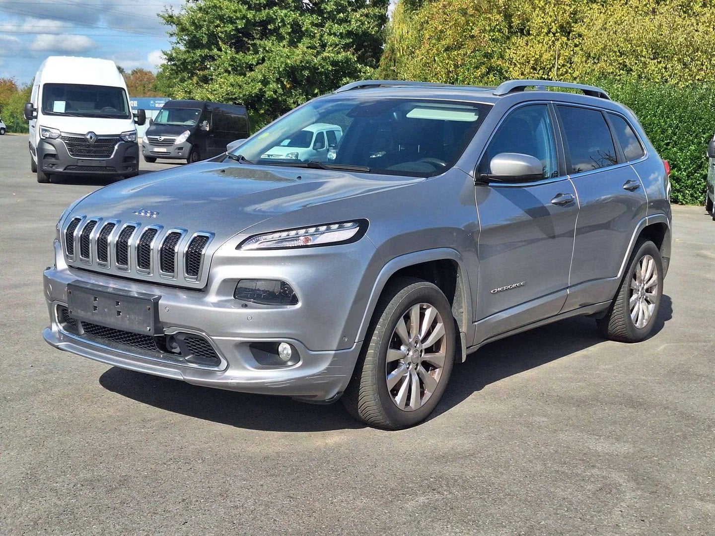 Jeep Cherokee Cherokee 2.2 MJD 4WD Overland Drive I, Auto's, Automaat, Gebruikt, 4 cilinders, Leder
