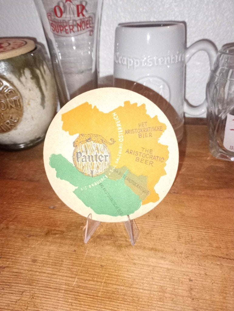 Brouwerij bier oude brouwer Panter Duitsland, Ophalen of Verzenden, Gebruikt, Viltje(s), Overige merken