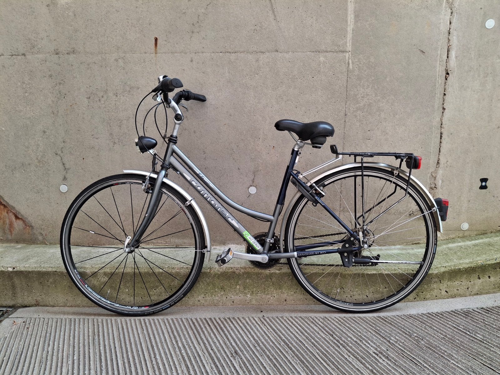 Damesfiets volledig in orde, Ophalen, Versnellingen