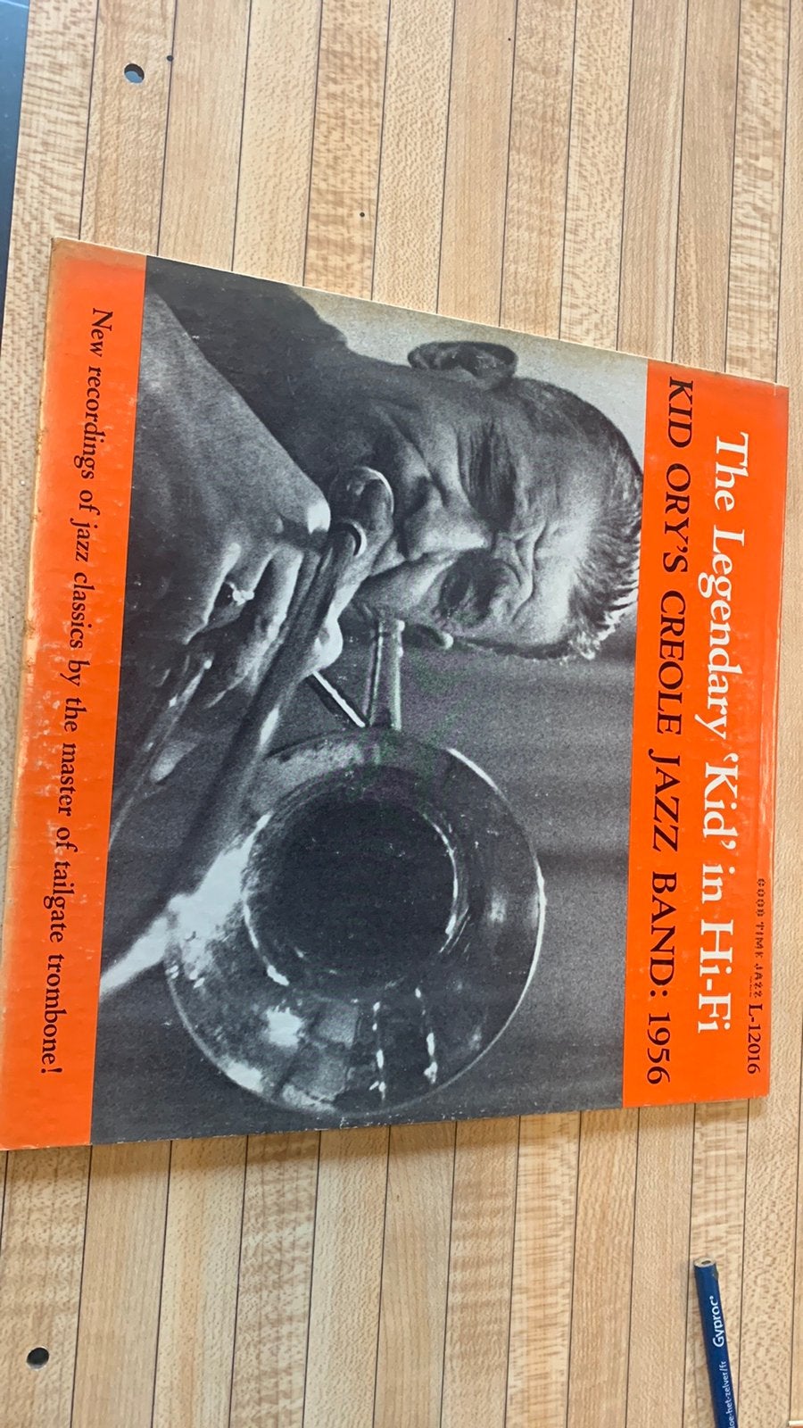 Lp Kid Ory’s, Cd's en Dvd's, Ophalen, Zo goed als nieuw, LP
