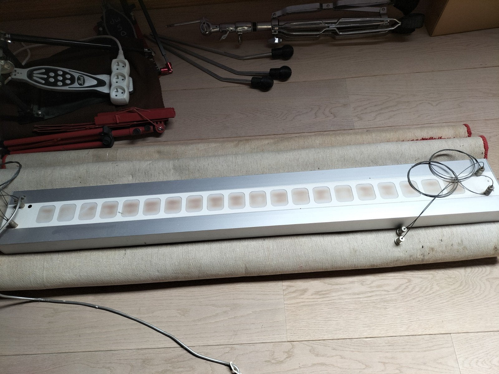 mooie bureellamplicht Grijsmetaal, Doe-het-zelf en Bouw, Bouwverlichting, Ophalen
