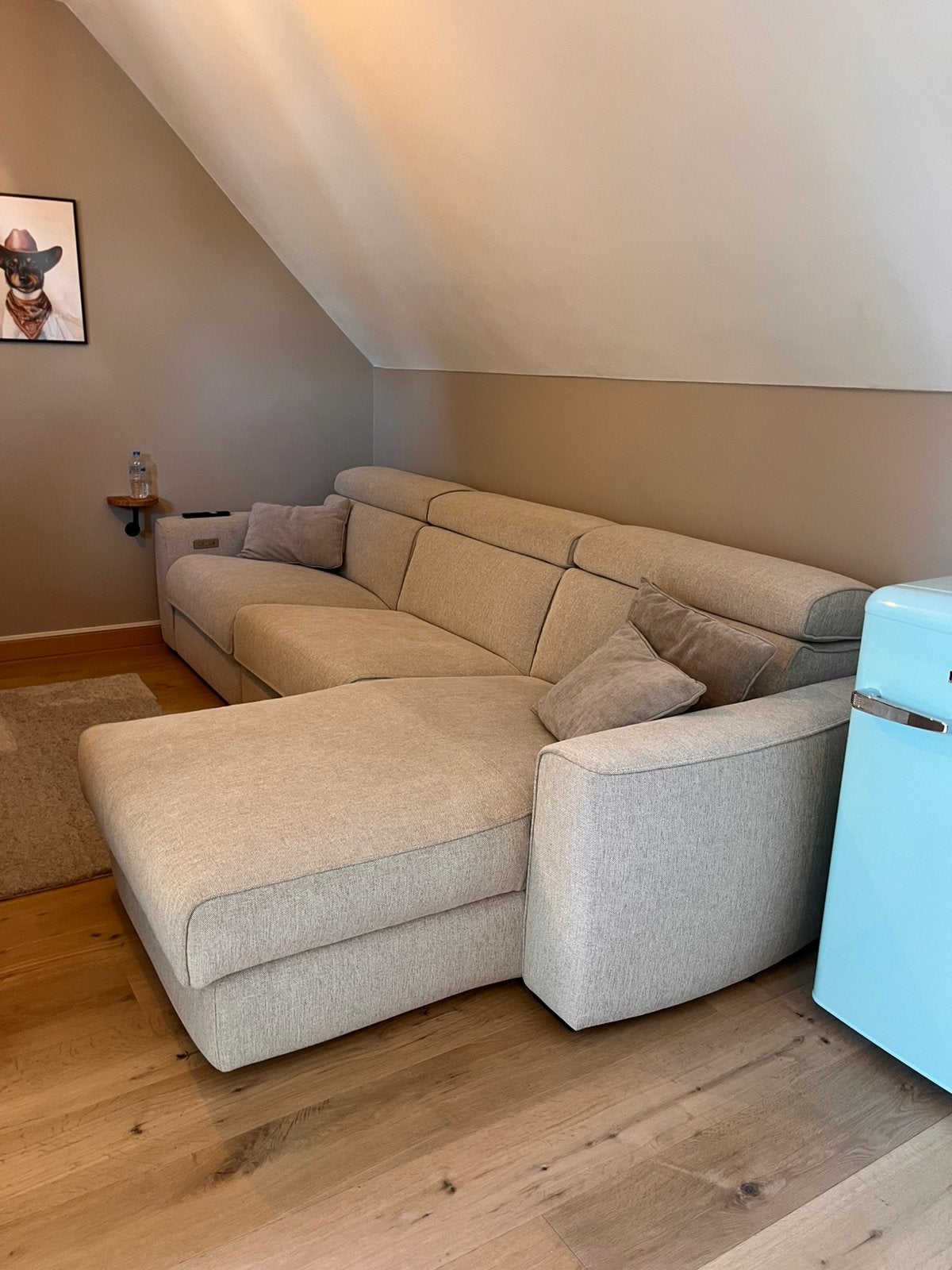 Zetel met elektrische relax, Maison & Meubles, Enlèvement, Comme neuf
