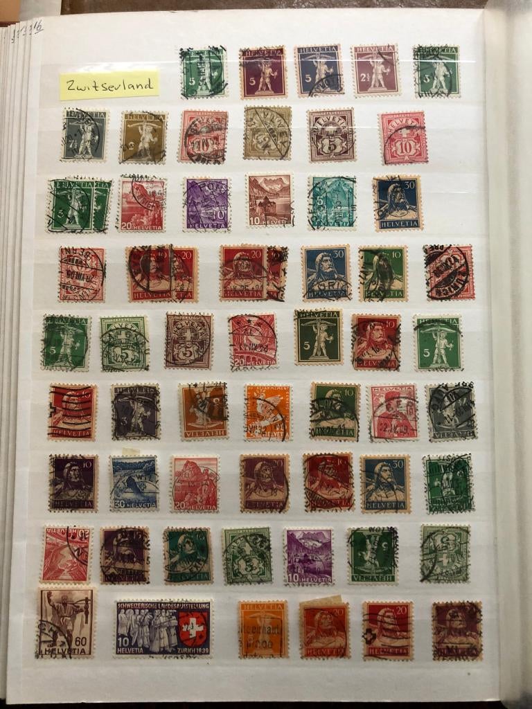 Timbres de Suisse, Enlèvement ou Envoi, Affranchi