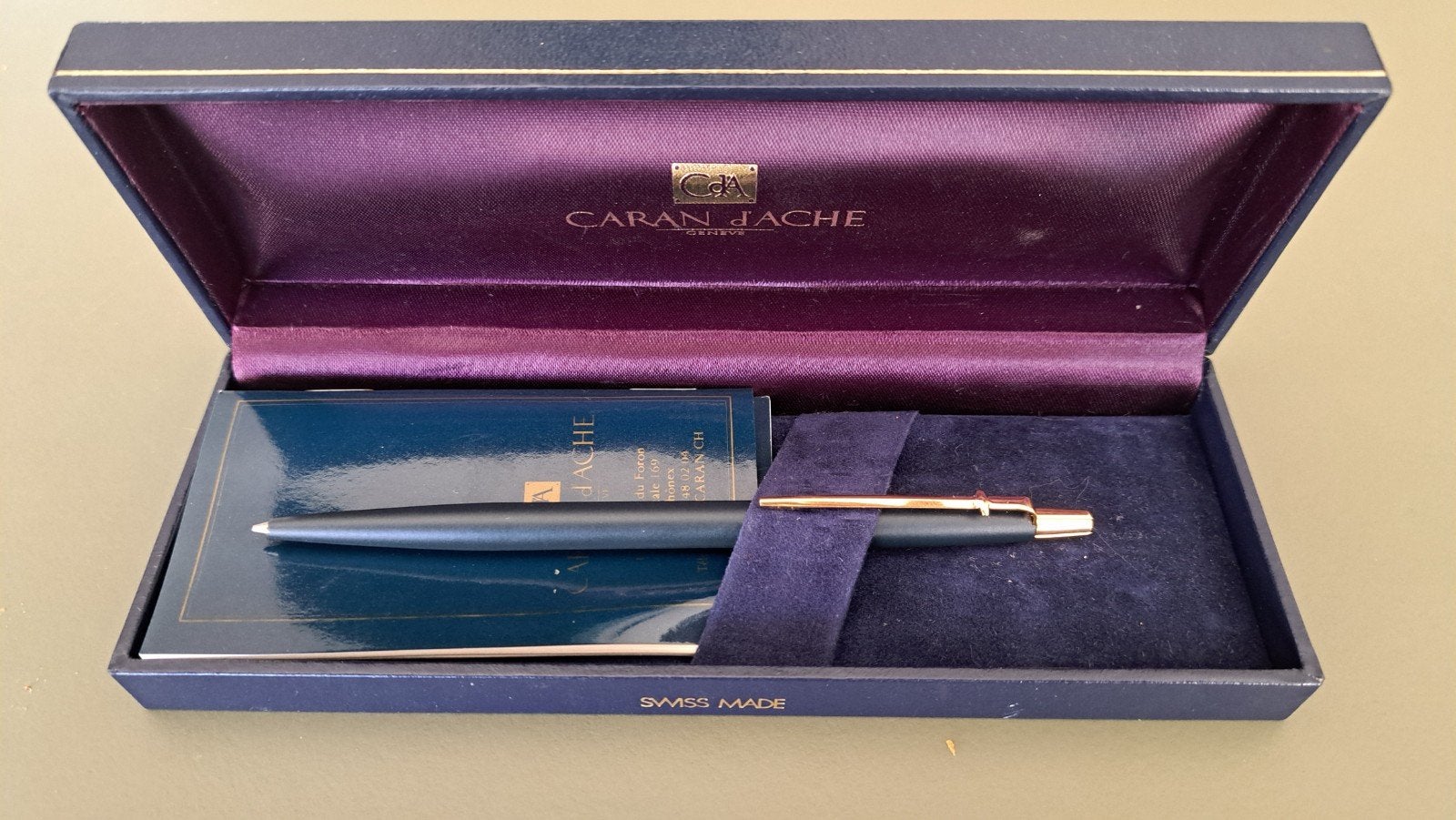 caran d'ache Madison, vintage in nieuwstaat, Collections, Neuf, Autres marques, Enlèvement ou Envoi, Avec boîte