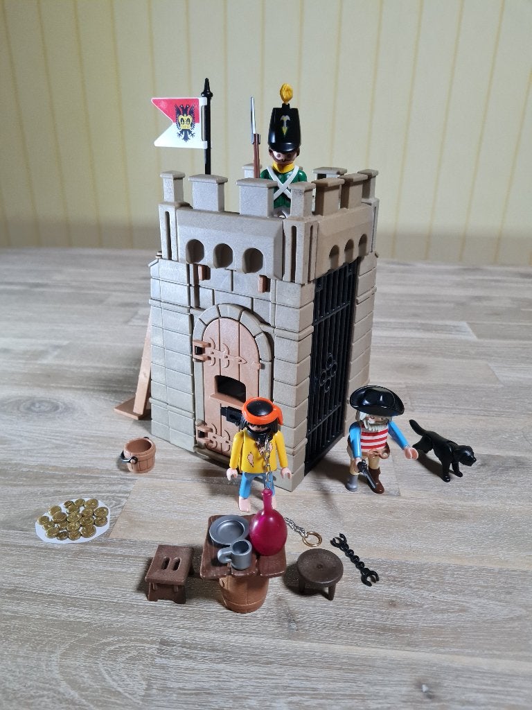 Playmobil - Cachot des pirates 3859, Pirates, Enlèvement ou Envoi, Bâtiment, Kit complet
