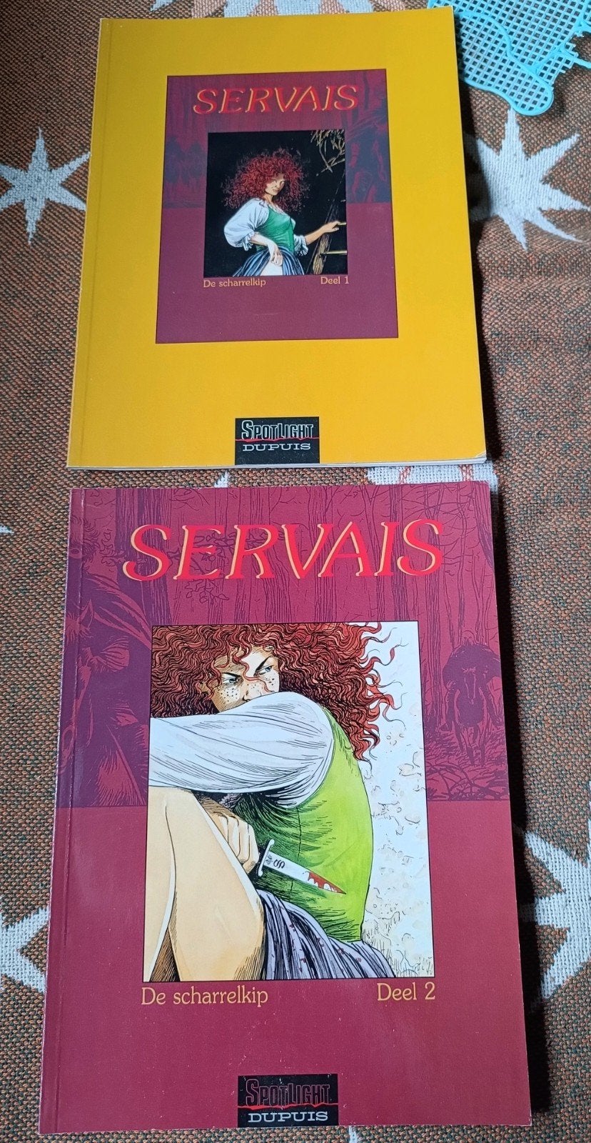 SERVAIS : De Scharrelkip deel 1 & 2, Boeken, Ophalen of Verzenden