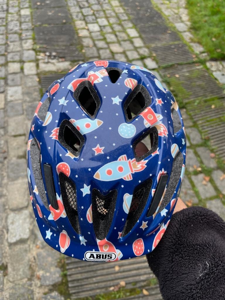 Casque Vélo Abus enfant Smootie2 45-50cm, Enlèvement, Comme neuf, Abus
