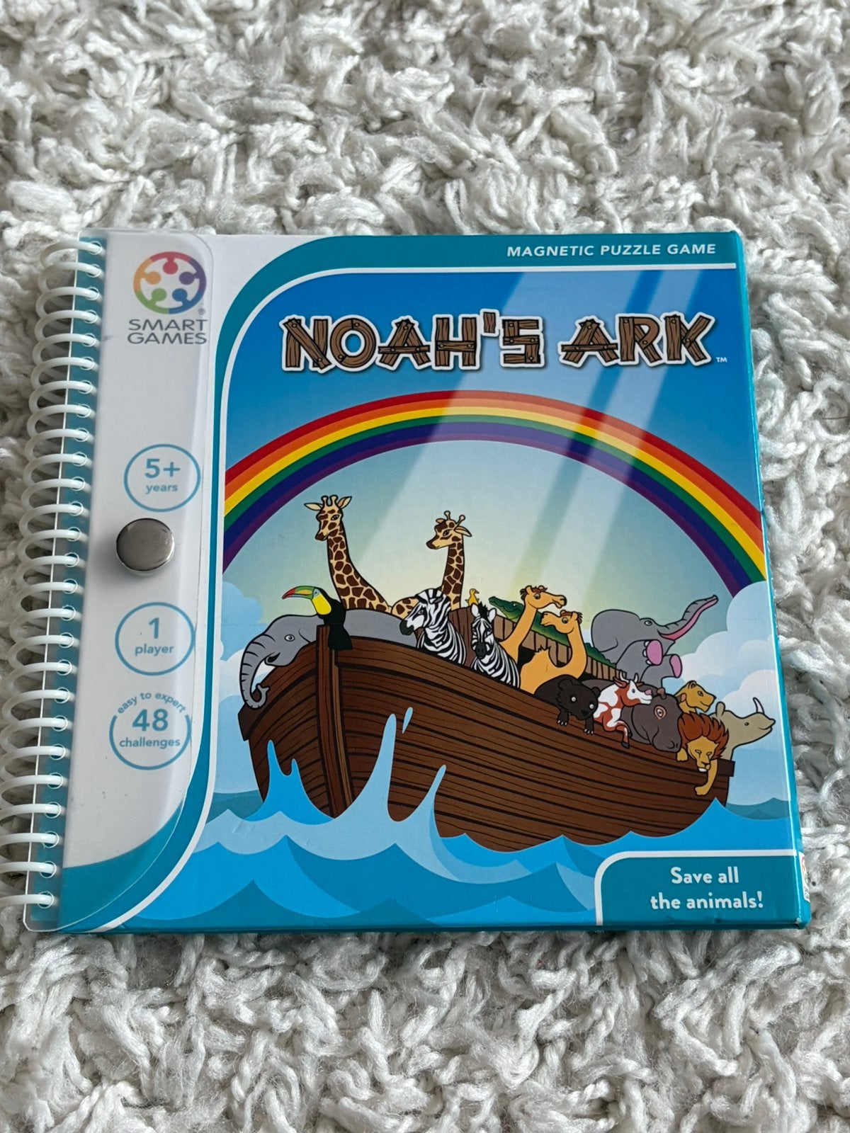 Spel - Smartgames - Noah’s ark, Kinderen en Baby's, Speelgoed | Educatief en Creatief, Ophalen of Verzenden, Zo goed als nieuw