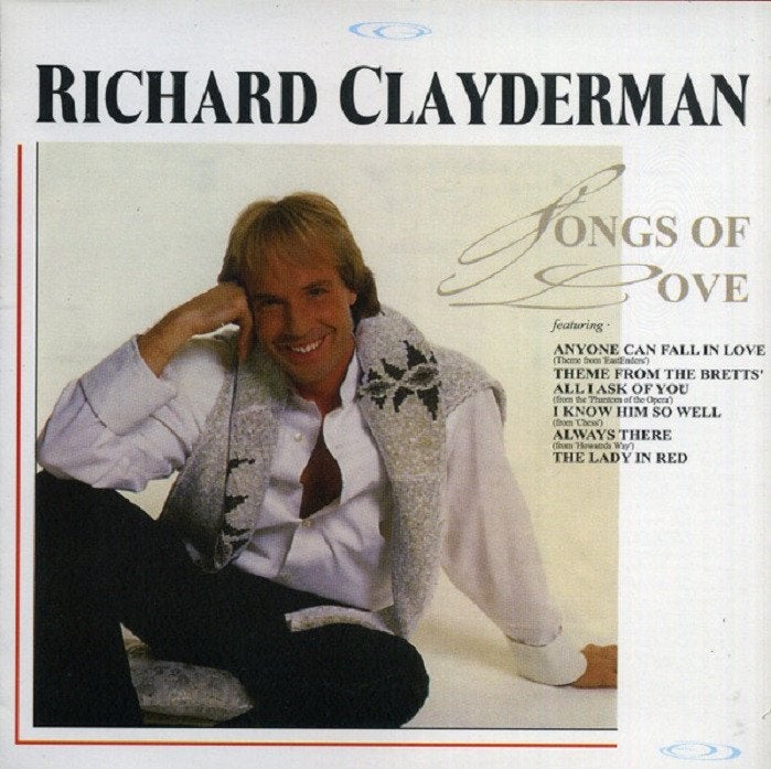 SALE--CD RICHARD CLAYDERMAN - Songs Of Love, Cd's en Dvd's, Cd's | Instrumentaal, Verzenden