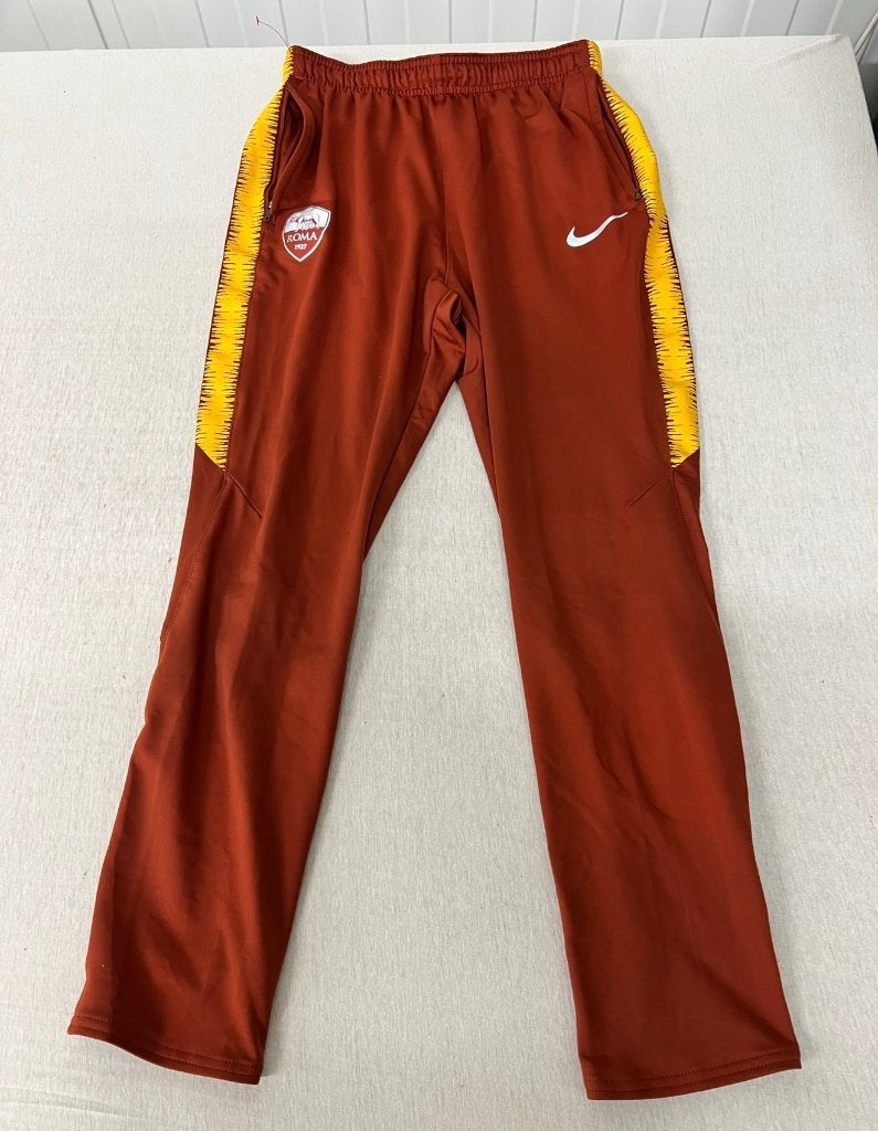 Pantalon de football Roma Dry Squad brun-doré 2018-2019, Taille XL, Enlèvement ou Envoi, Comme neuf, Pantalon