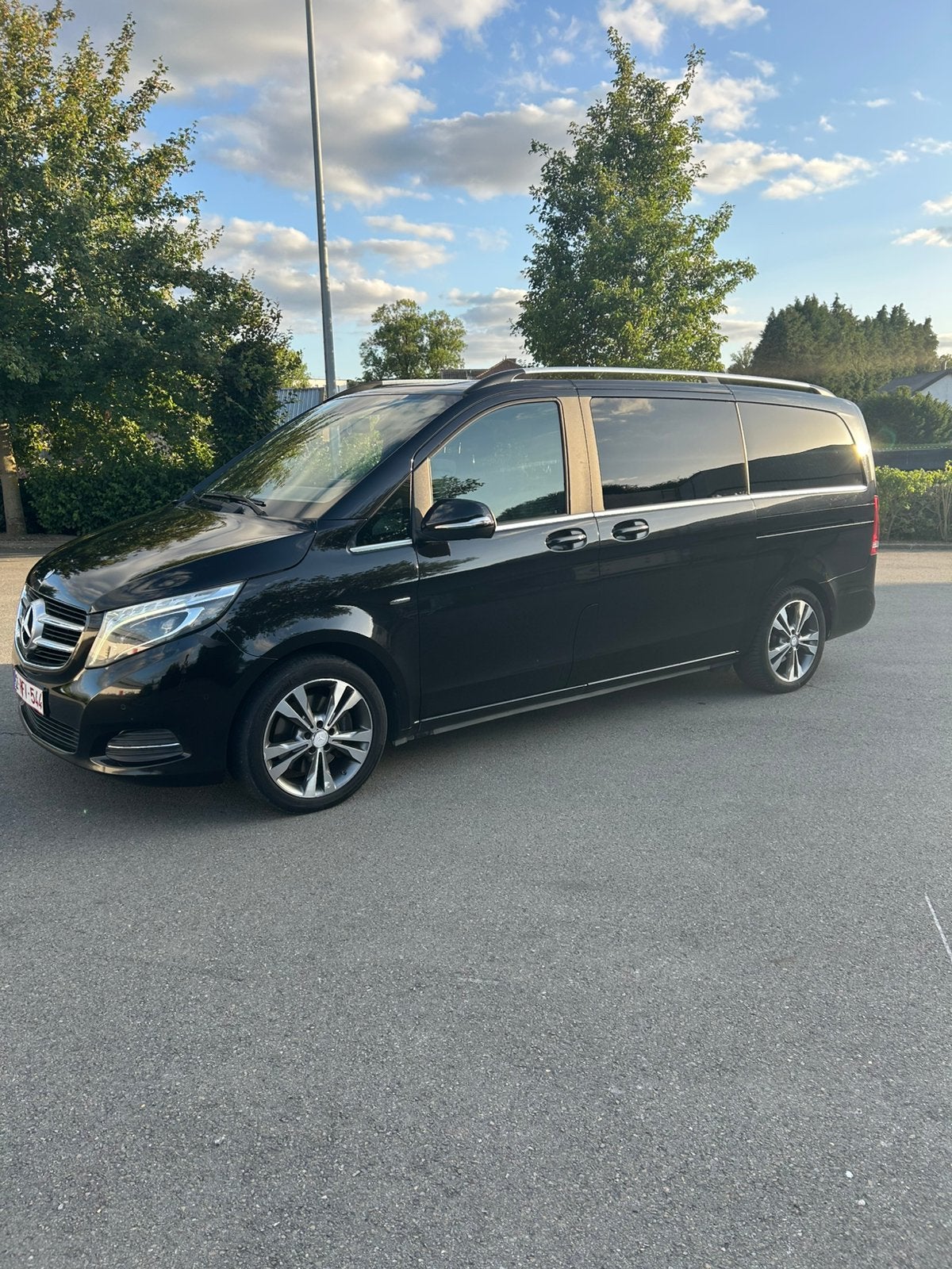 Mercedes-Benz V250 euro6-klasse, Auto's, Mercedes-Benz, Particulier, Bluetooth, Elektrisch, Zwart, Zwart, Ophalen