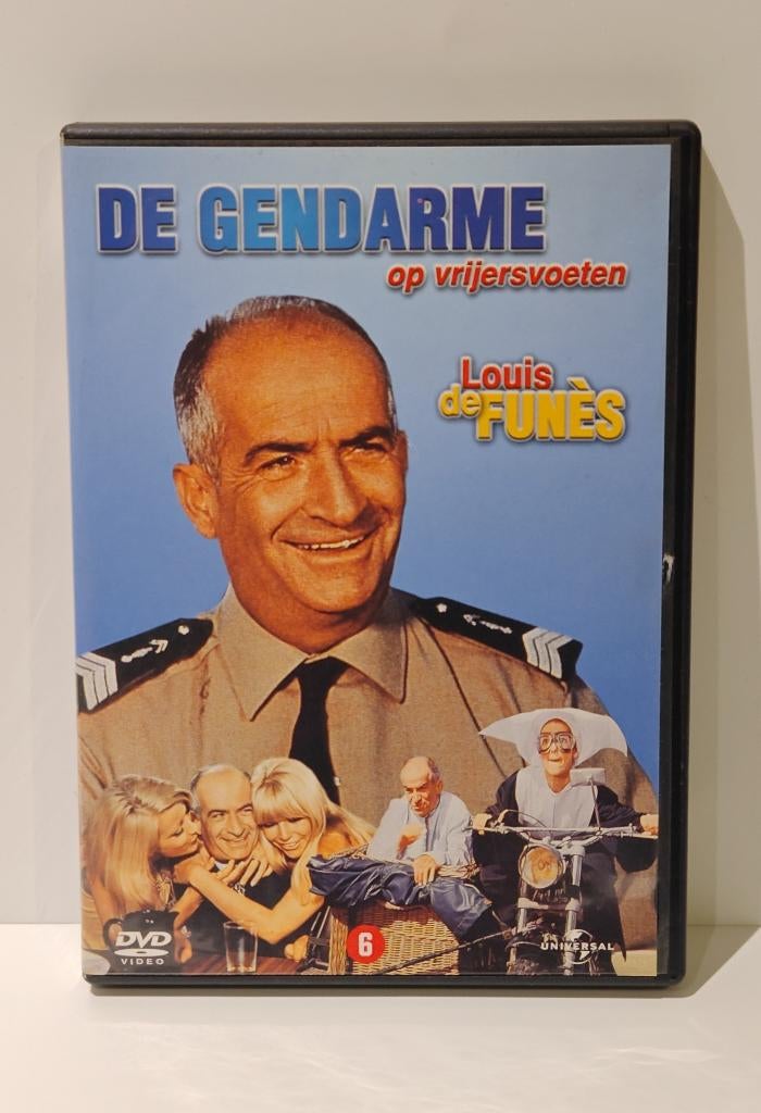 De Gendarme op vrijersvoeten Louis de Funès DVD humor cult, Vanaf 6 jaar, Ophalen of Verzenden, Zo goed als nieuw, Overige genres