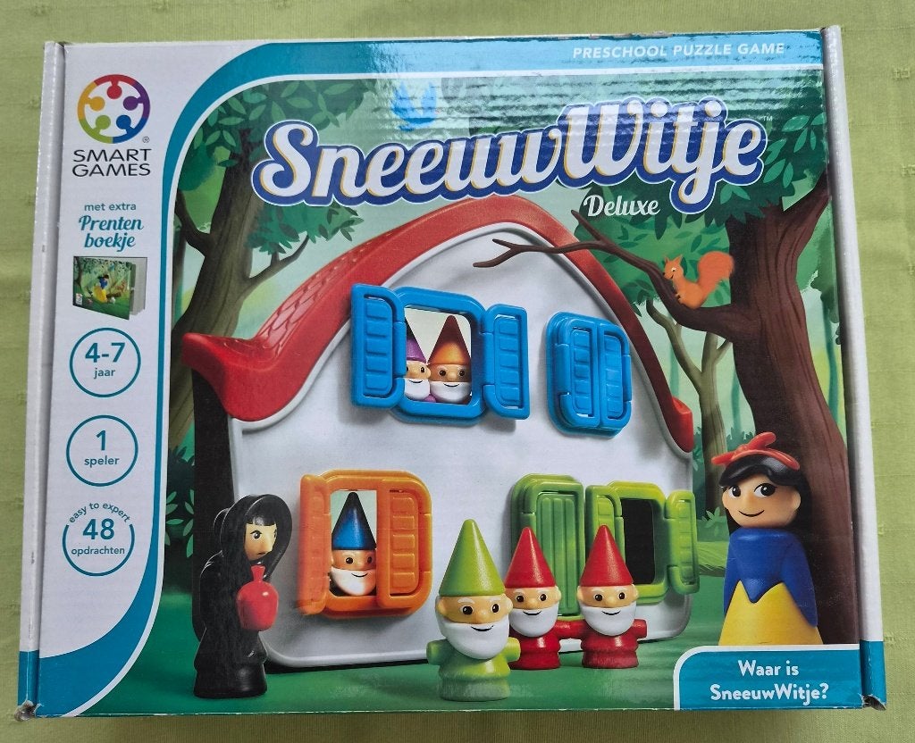 Smartgames - Sneeuwwitje, Een of twee spelers, Ophalen of Verzenden, Gebruikt, Smartgames