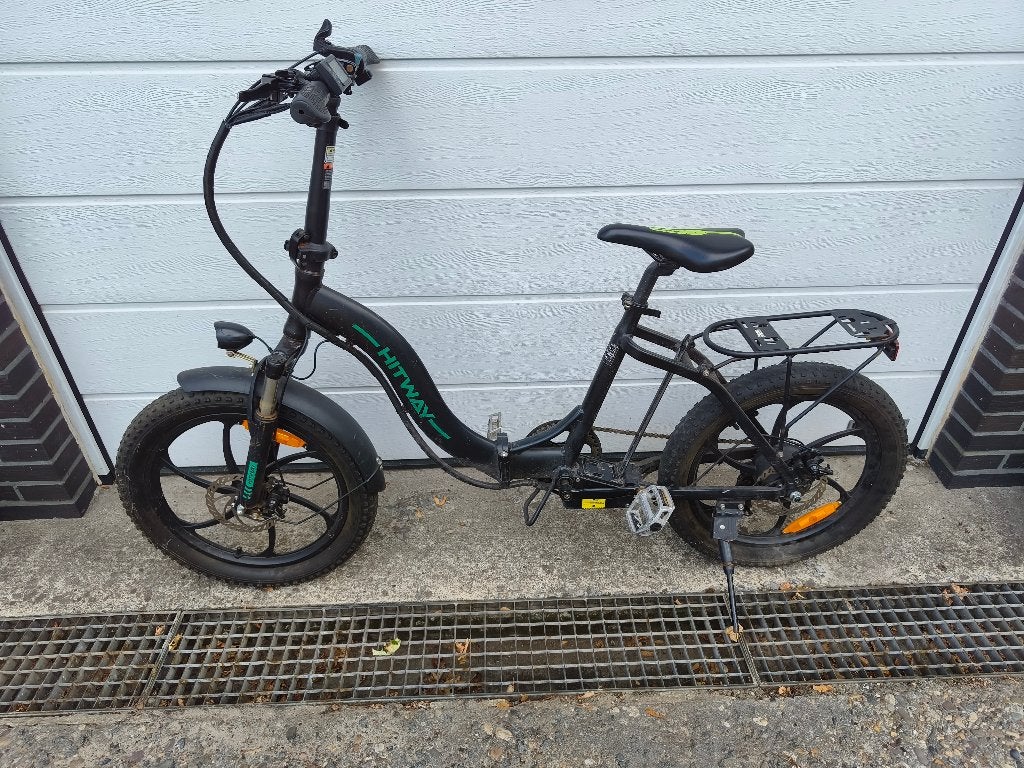 HITWAY Fatbike plooifiets – zonder batterij –voor onderdelen, Fietsen en Brommers, Ophalen, Gebruikt