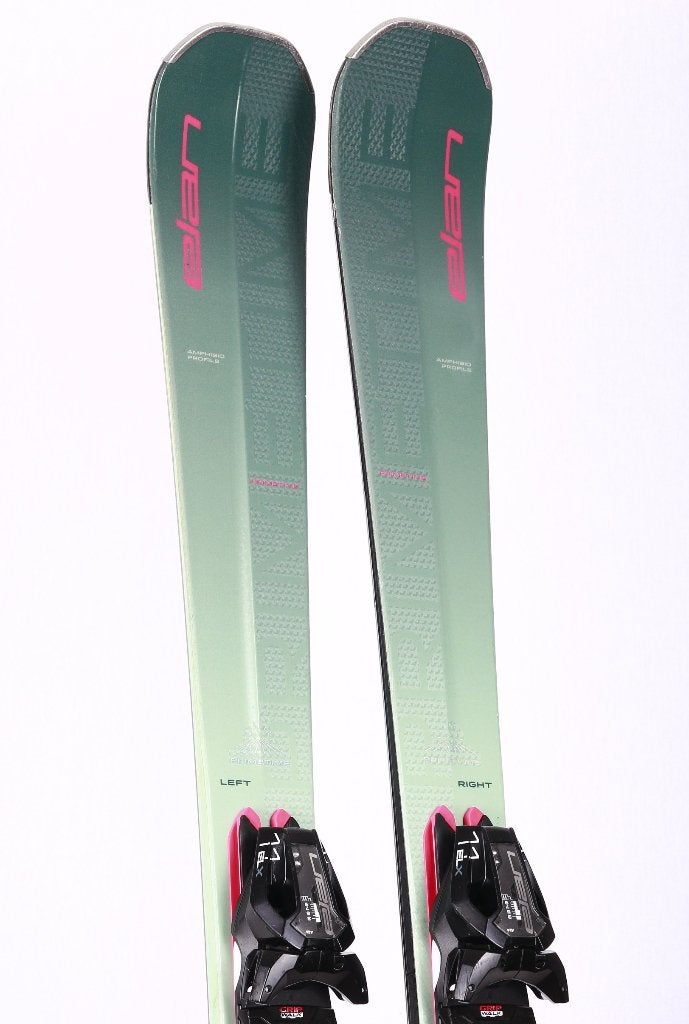 Skis 144 cm pour femmes ELAN PRIMETIME N4 2025, verts, grip, 160 à 180 cm, Autres marques, Carving, Skis
