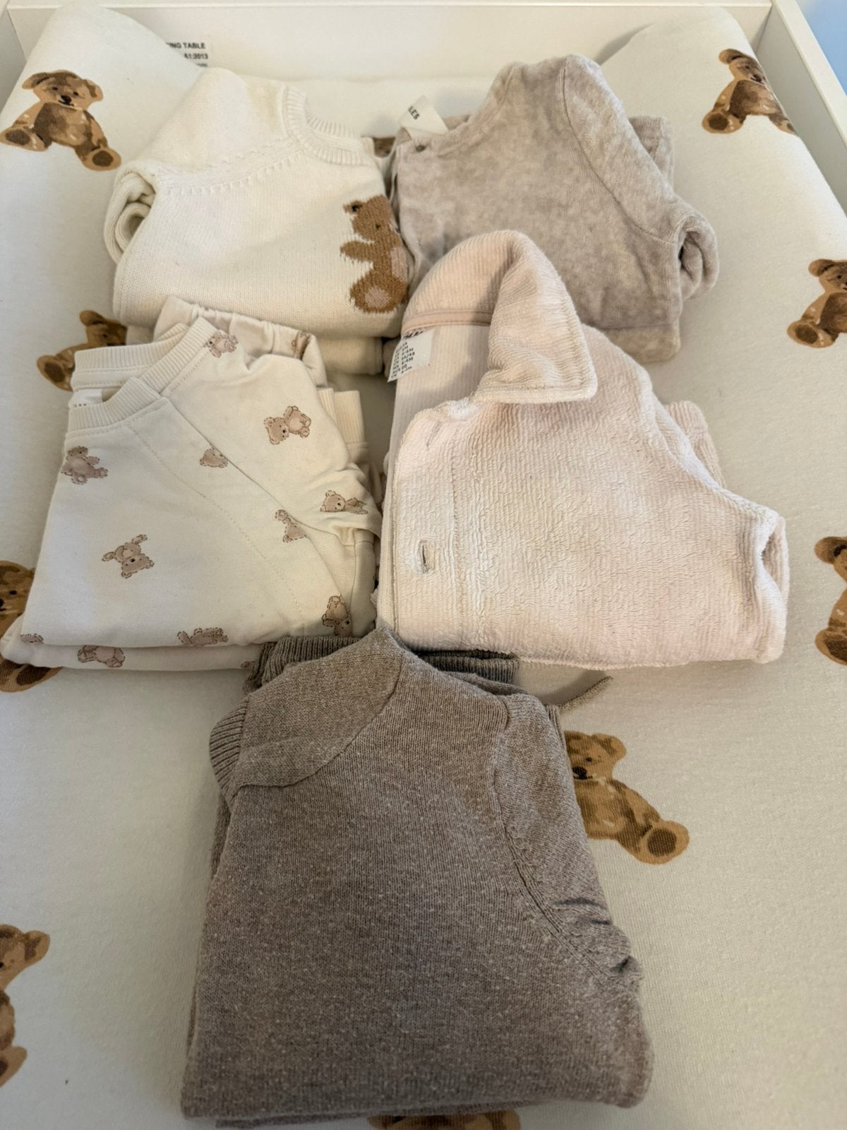 Hm set in beige tinten, Ophalen, Gebruikt