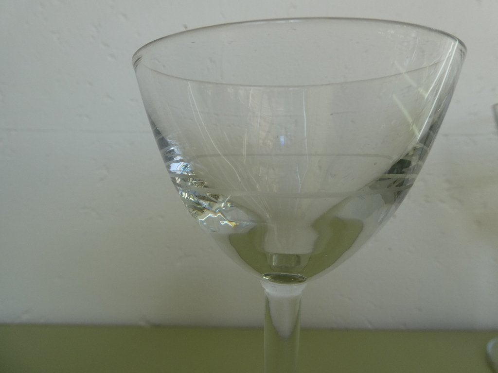 Oude cocktailglazen wijnglazen, Verzamelen, Ophalen of Verzenden, Gebruikt, Overige typen