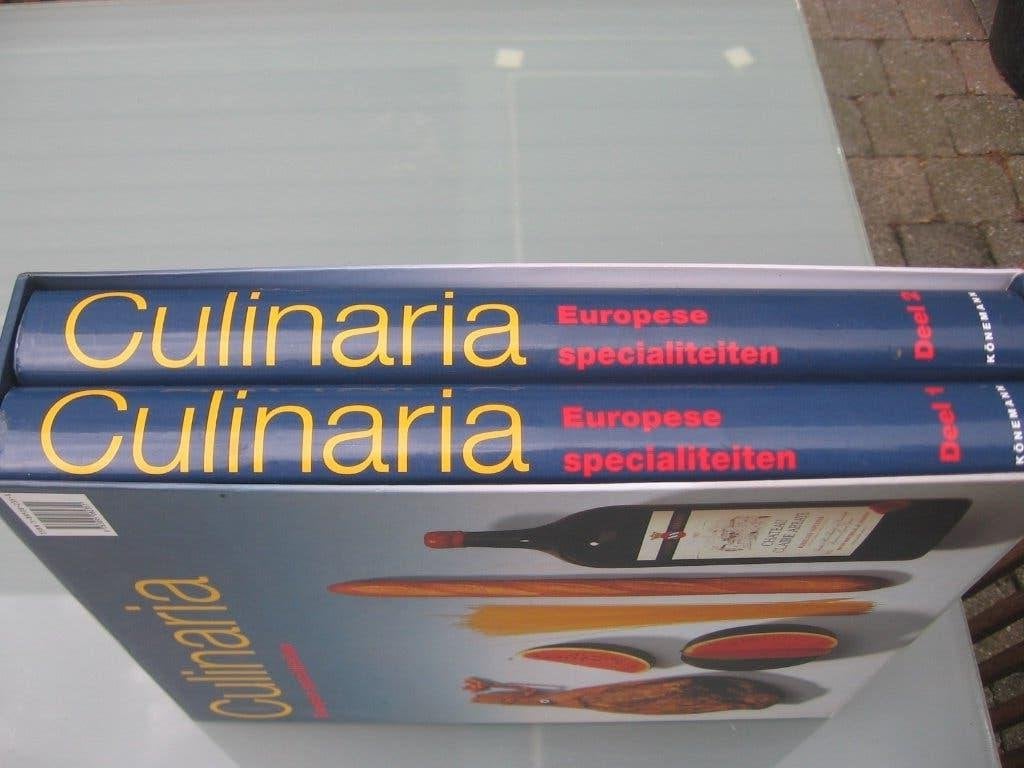2 nieuwe dikke kookboeken culinaria europese specialiteiten, Boeken, Kookboeken, Ophalen, Zo goed als nieuw, Europa