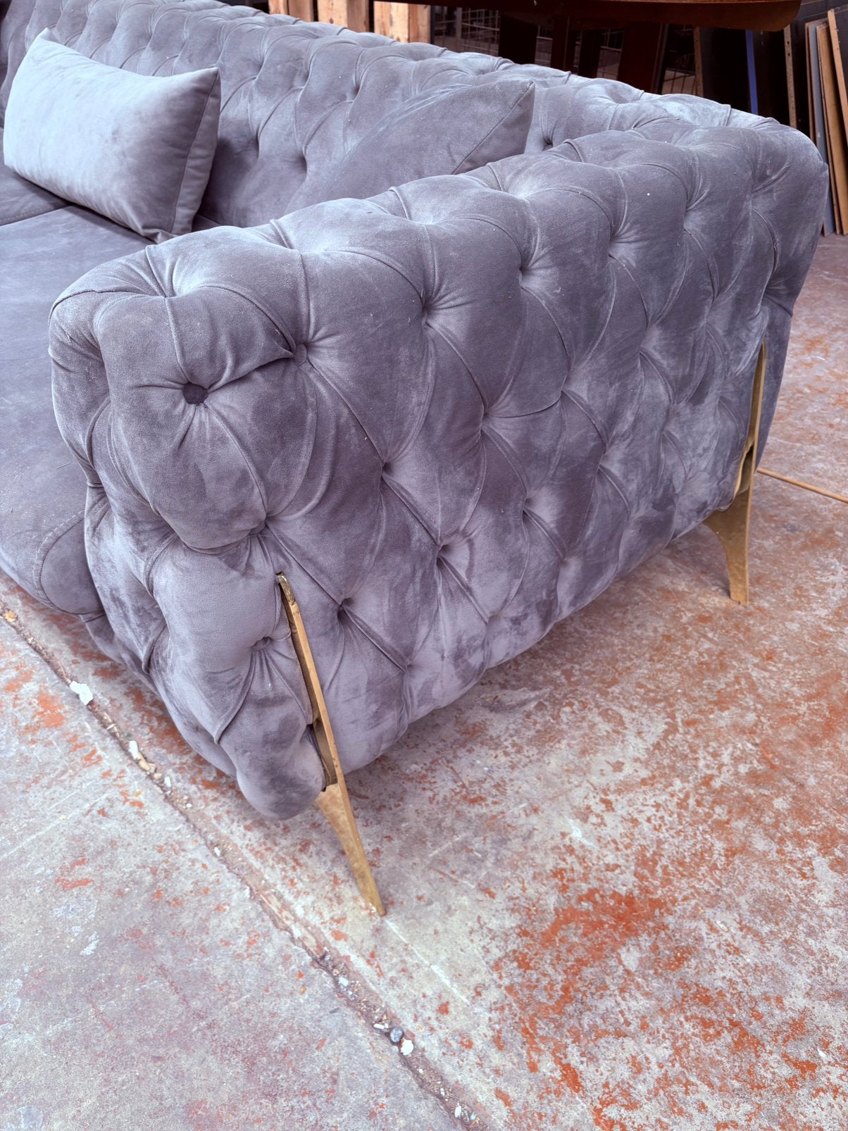 Zetel in suede, Enlèvement, Comme neuf