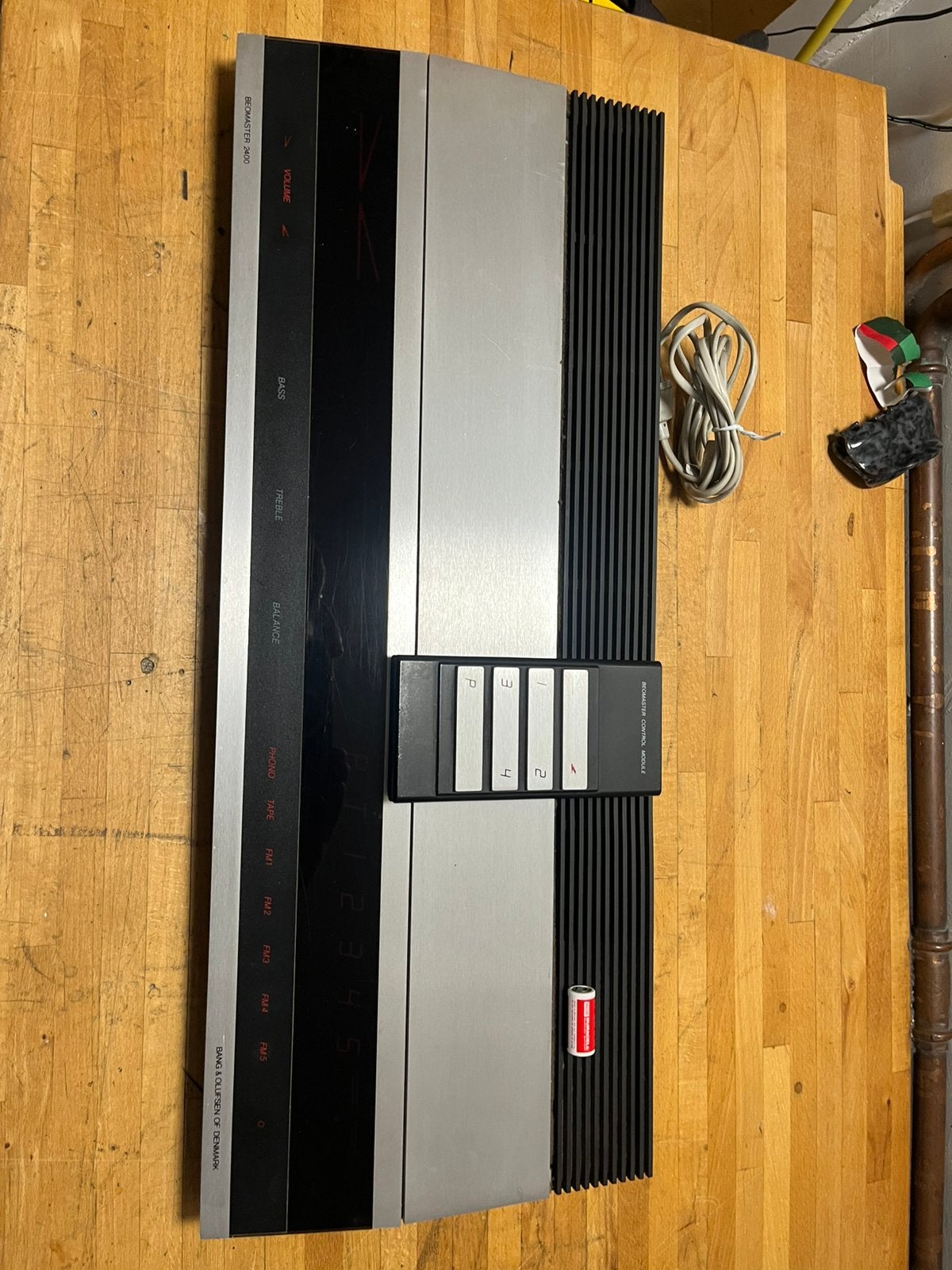 B&O Bang & Olufsen Beomaster 2400 & Beovox S45, TV, Hi-fi & Vidéo, Tuner ou Radio, Enlèvement, Composants en vrac, Bang & Olufsen