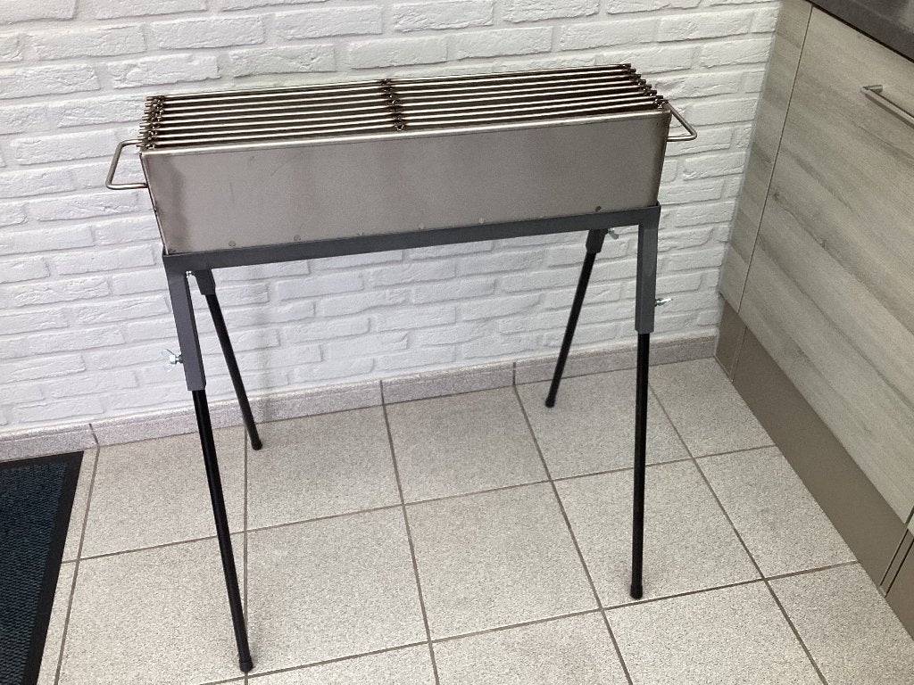 Inox stokjes barbecue (nieuw), Jardin & Terrasse, Enlèvement, Neuf